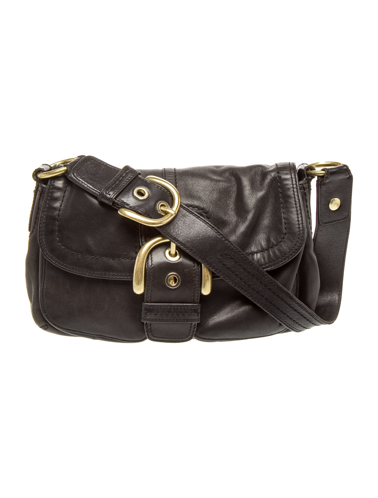 Coach Leather Shoulder Bag