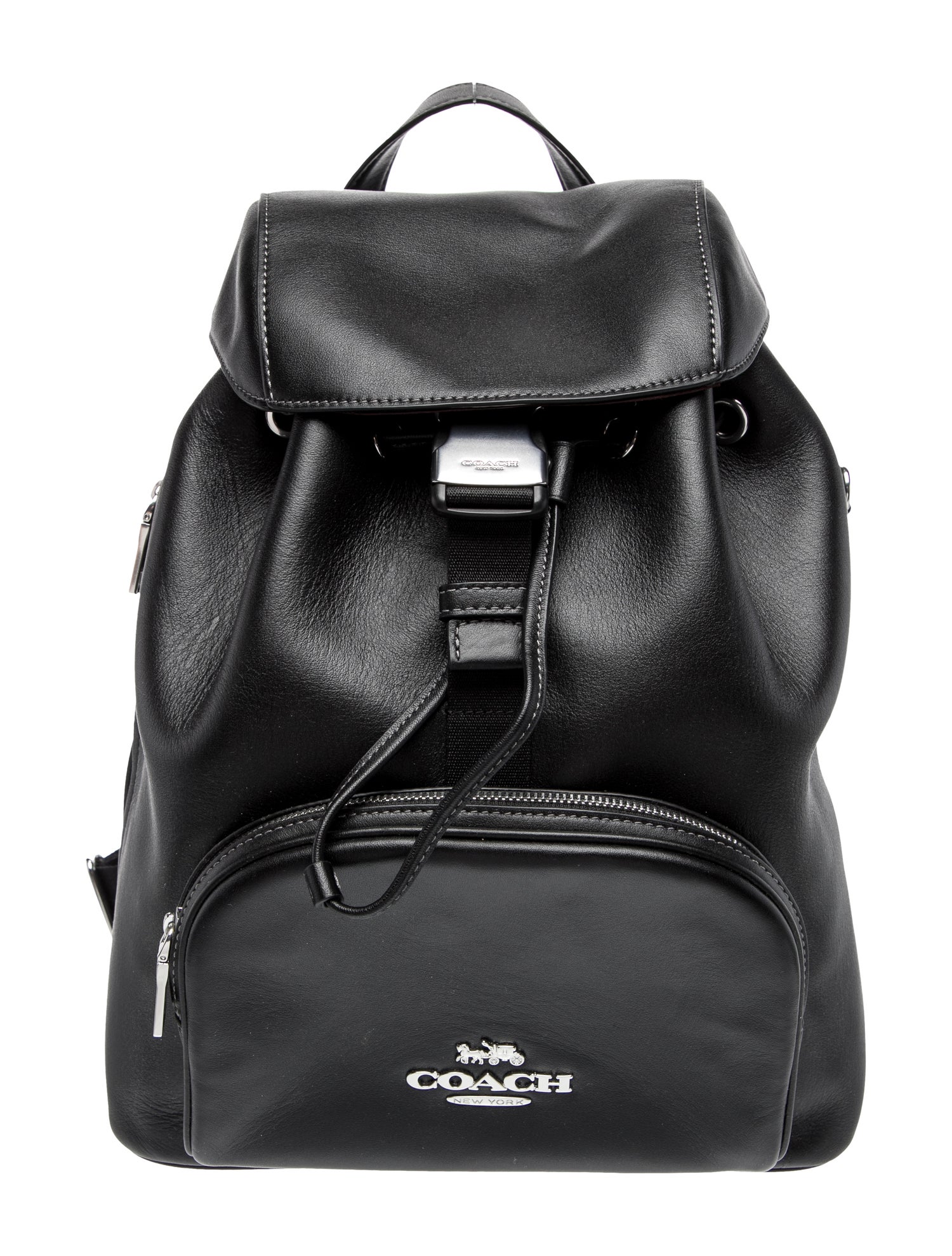Coach Leather Backpack