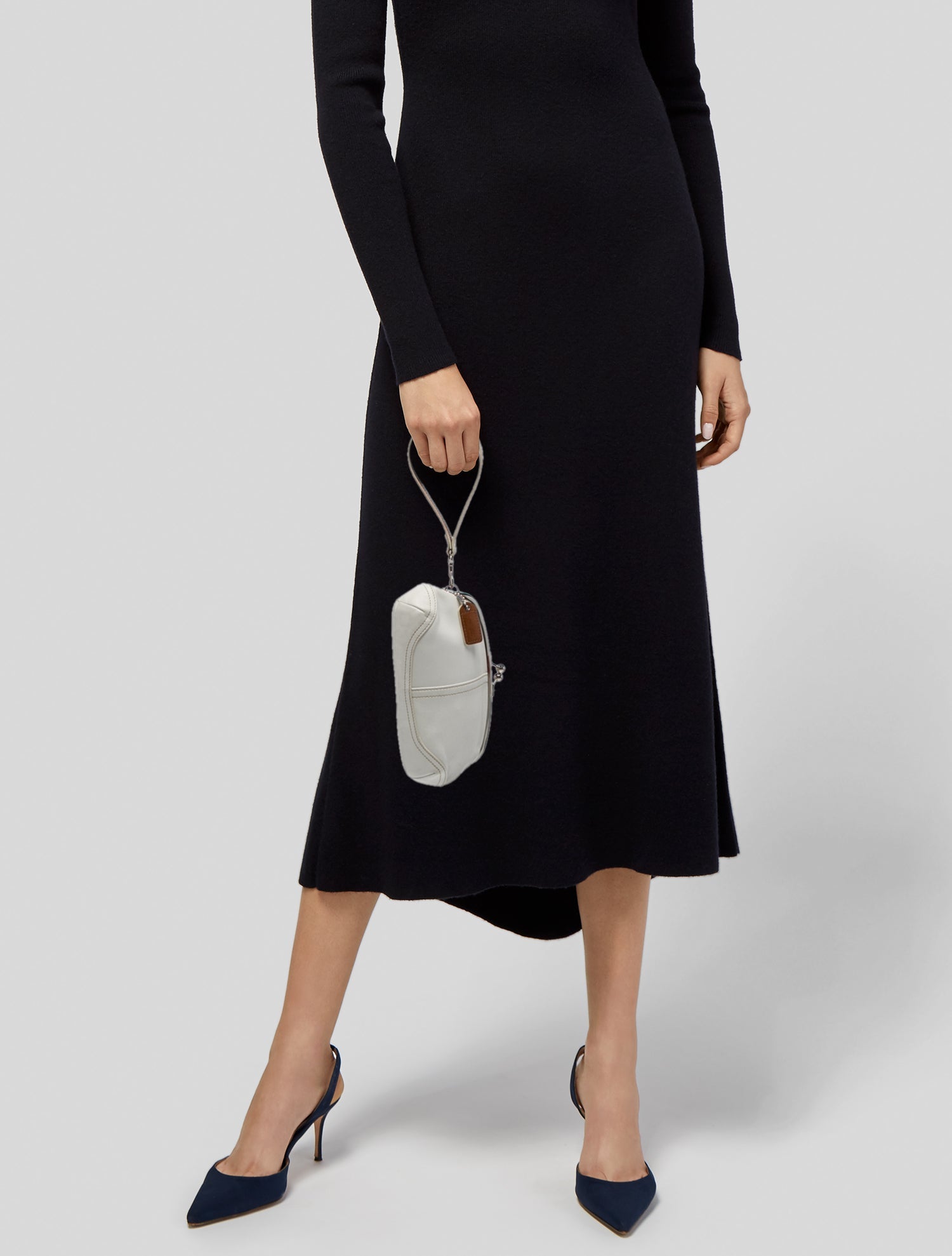 Coach Leather Evening Bag