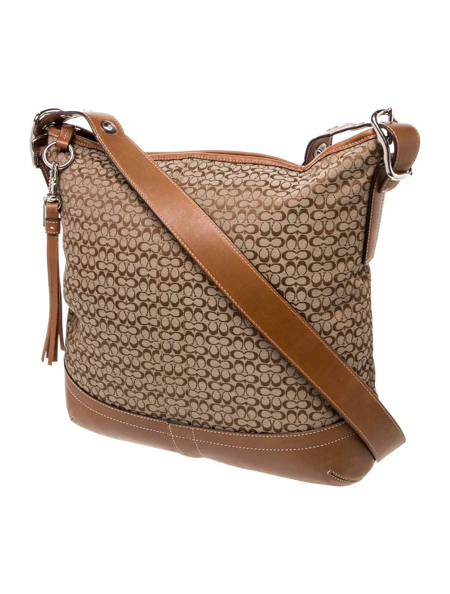 Coach Canvas Shoulder Bag