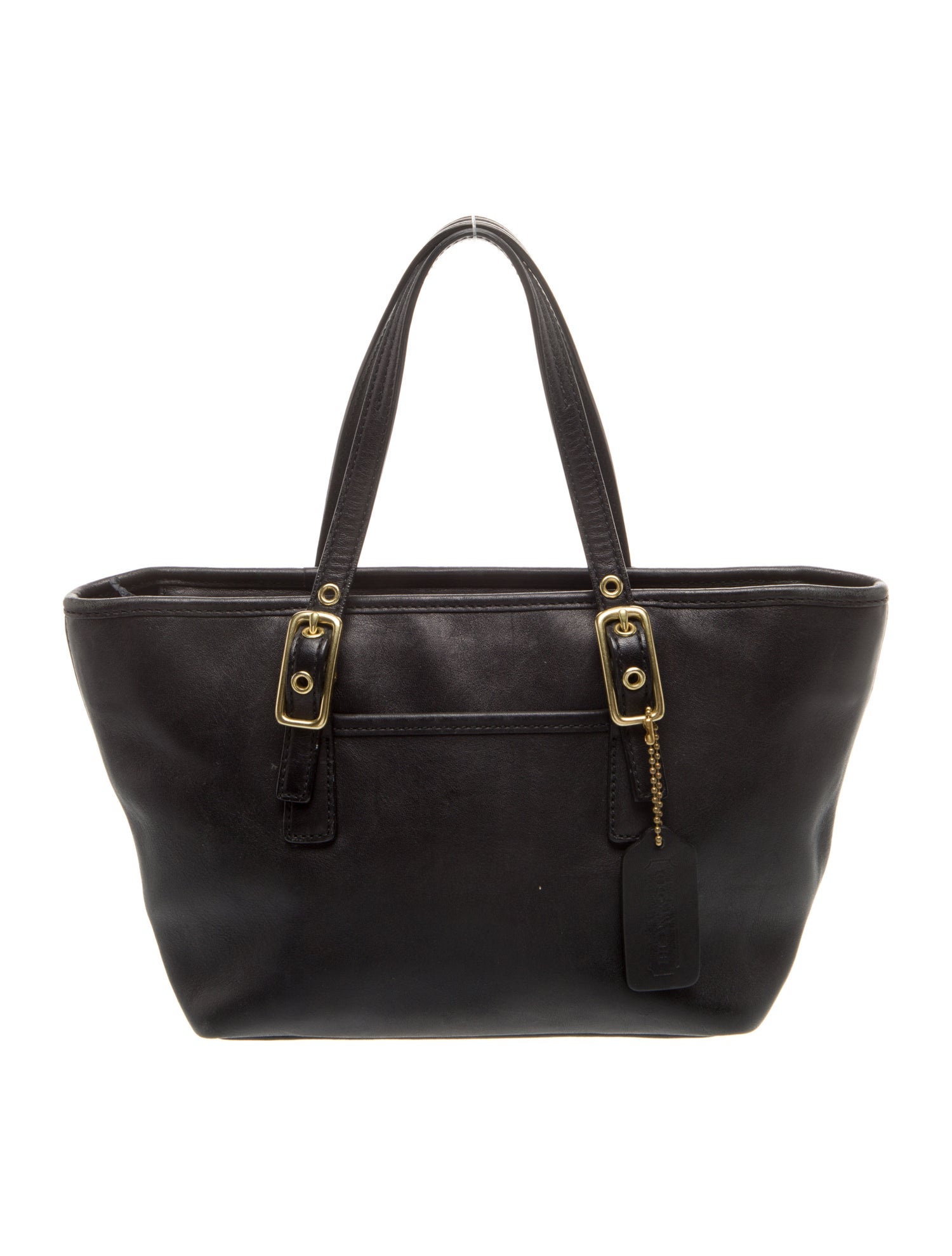 Coach Leather Top Handle Bag