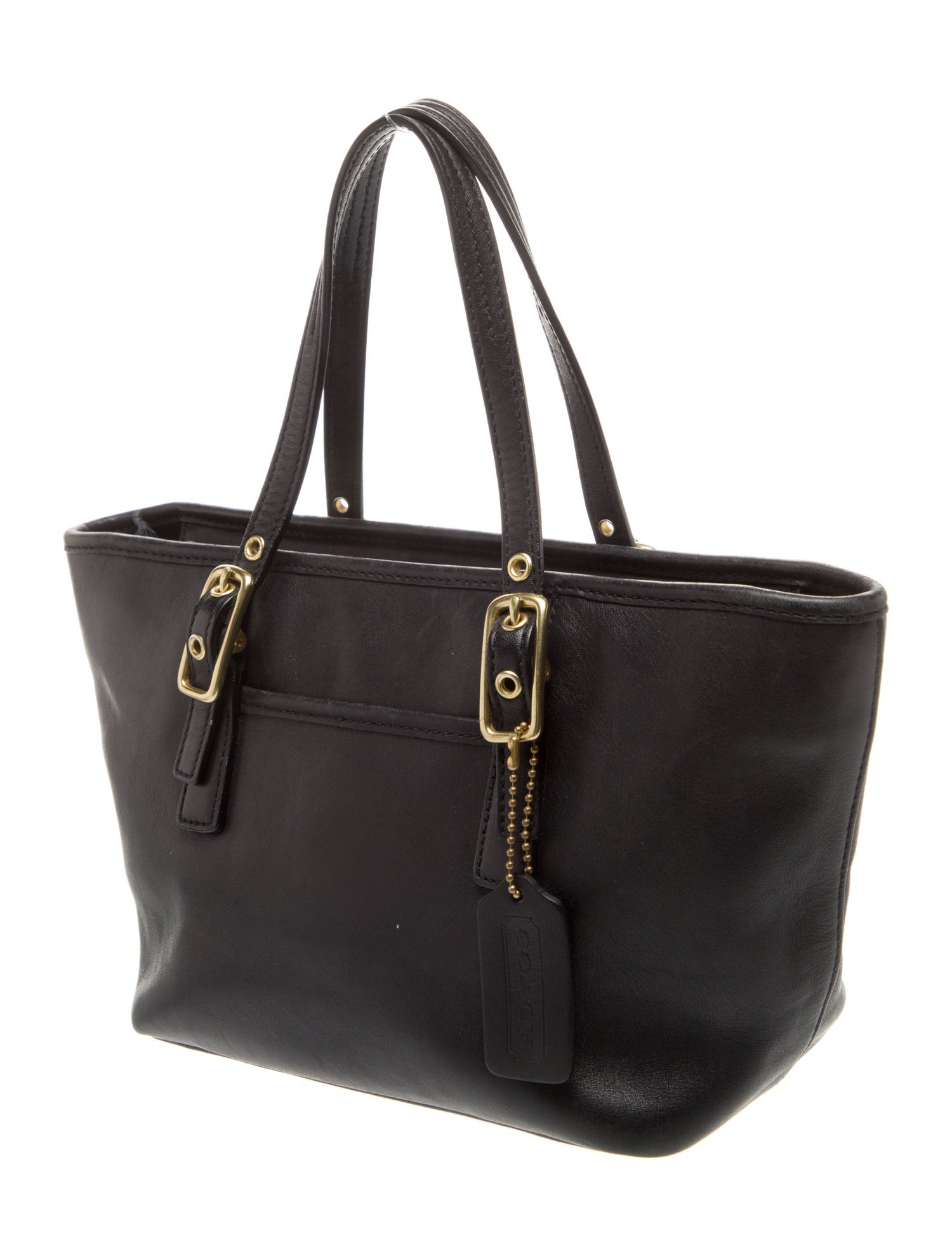 Leather Top Handle Bag