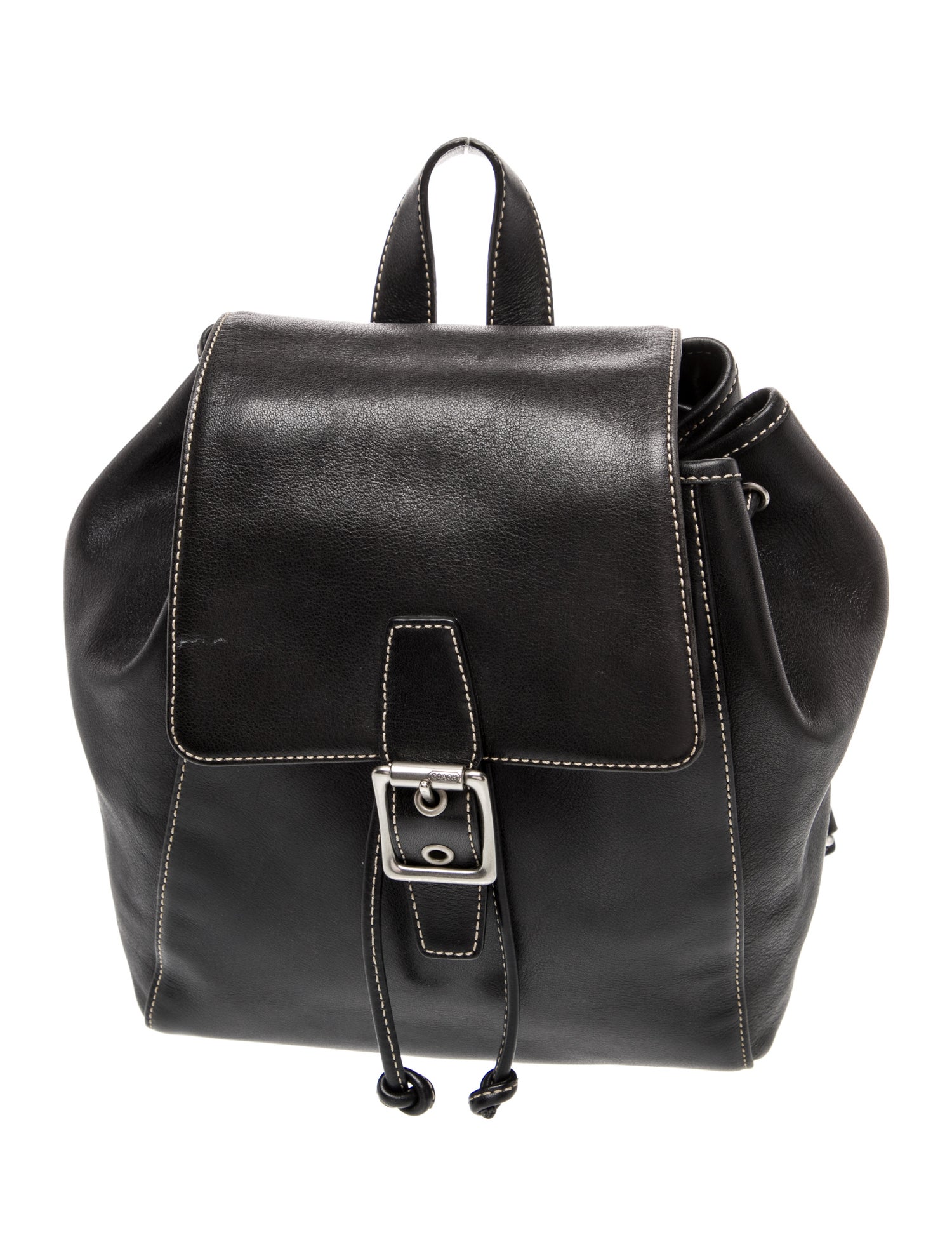 Coach Leather Backpack