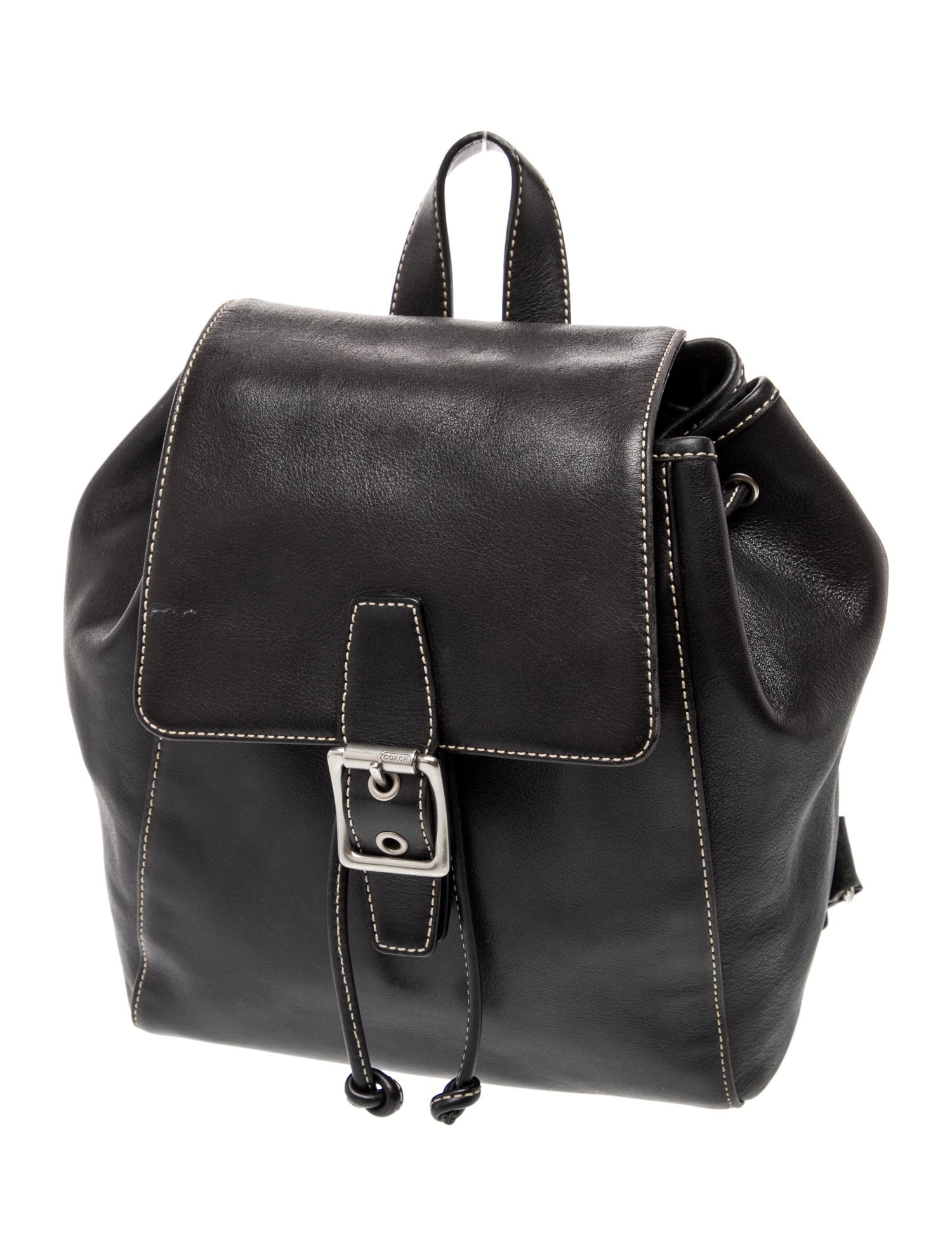 Coach Leather Backpack