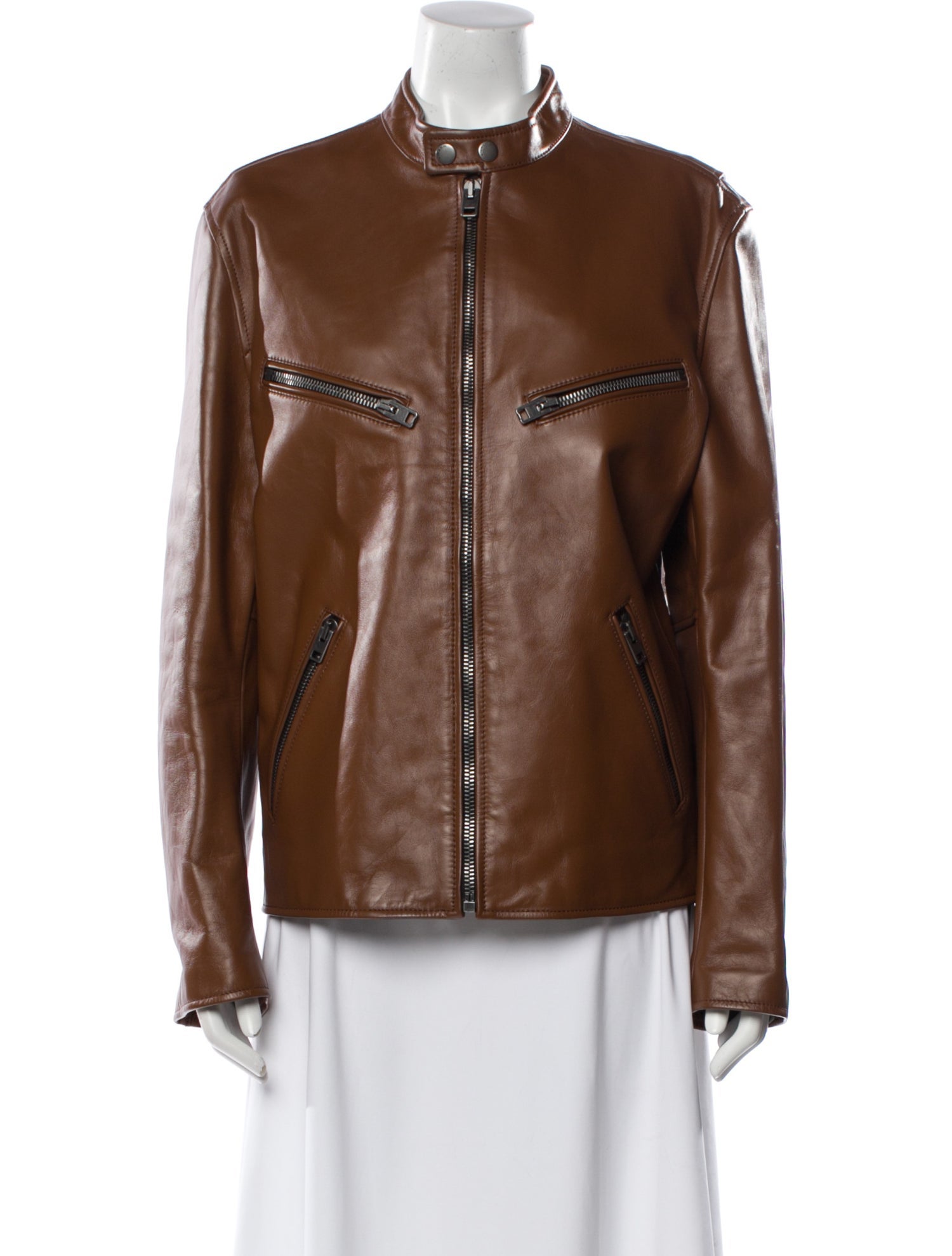 Coach Leather Biker Jacket