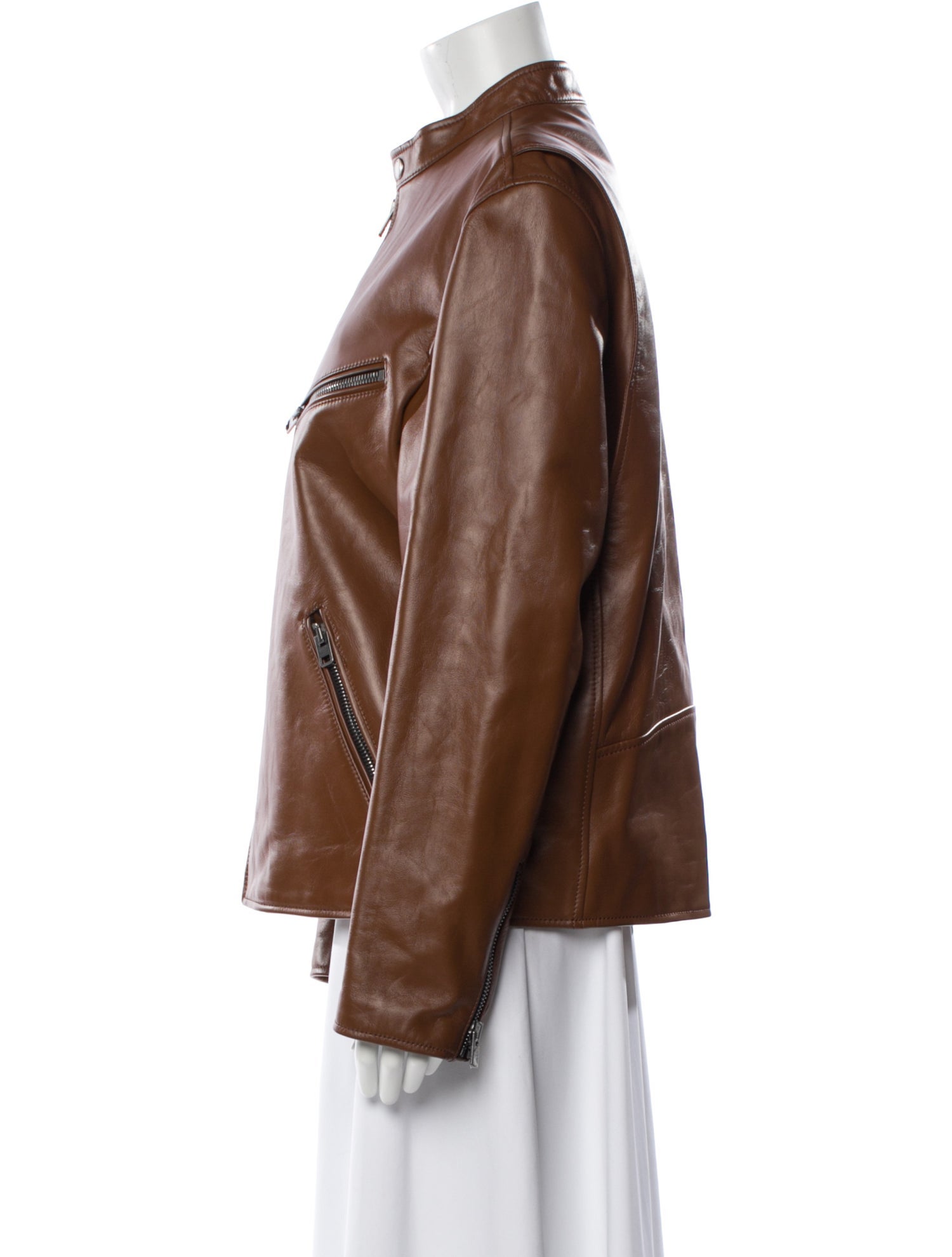 Coach Leather Biker Jacket