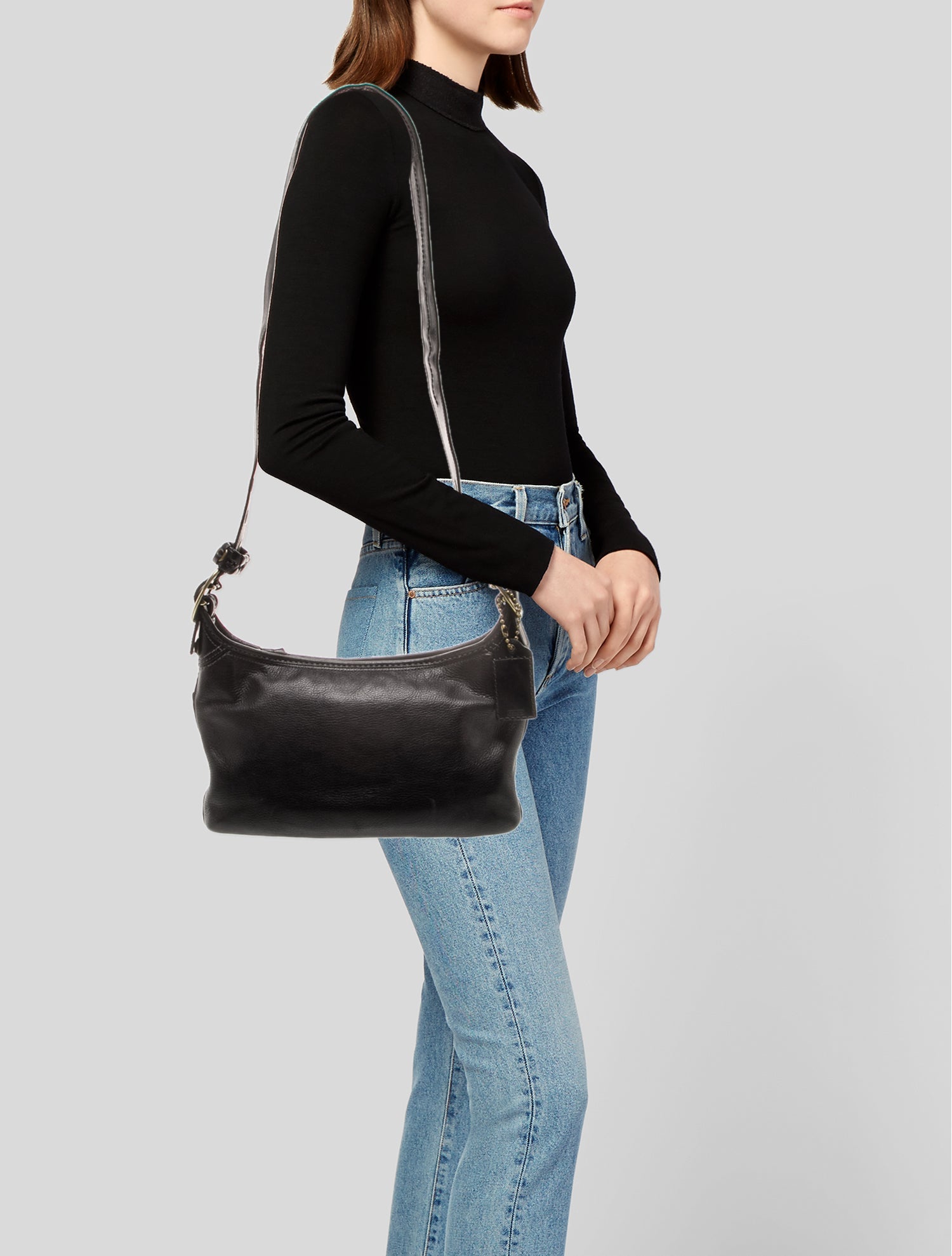 Coach Leather Shoulder Bag