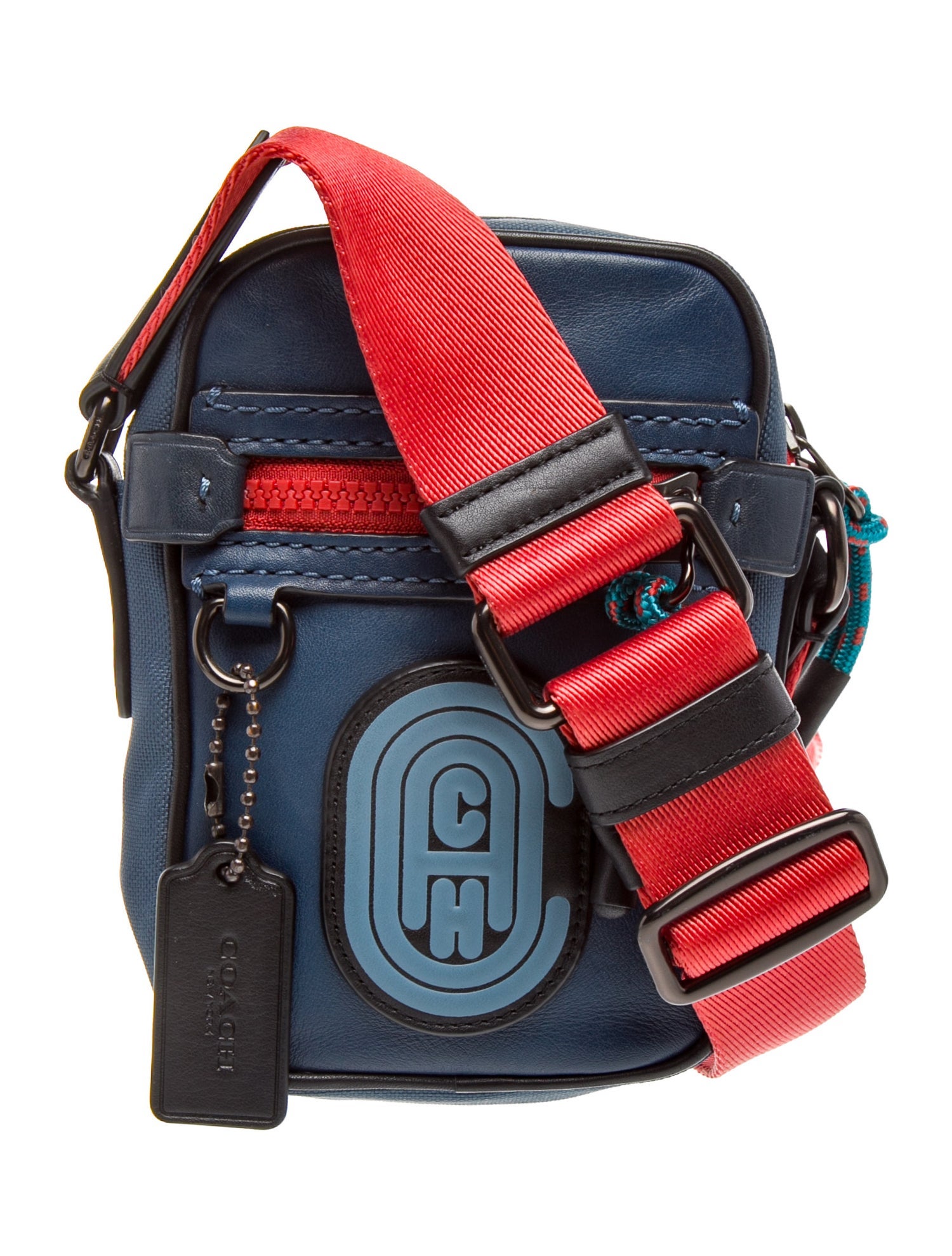 Coach Leather Messenger Bag