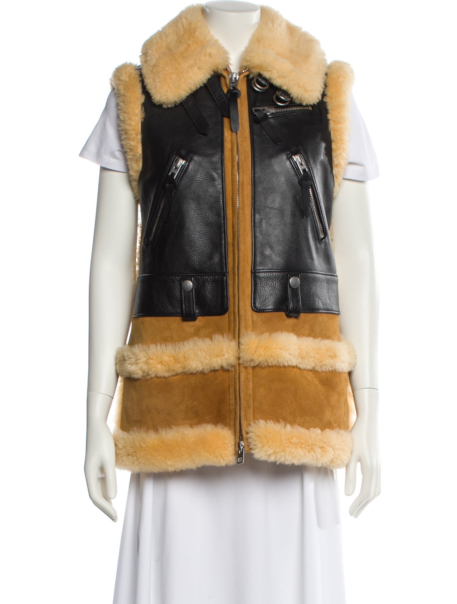 Coach Shearling Fur Coat