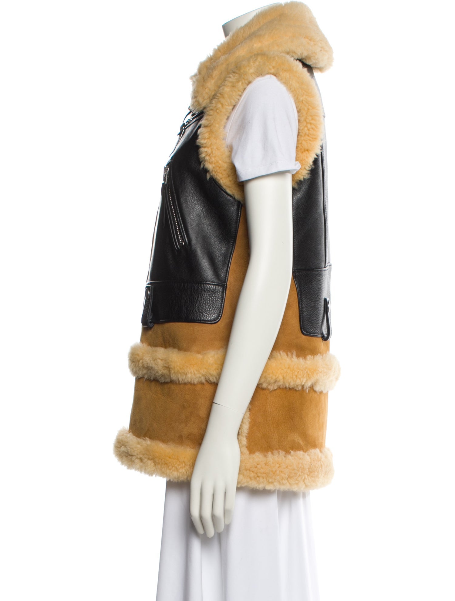 Coach Shearling Fur Coat