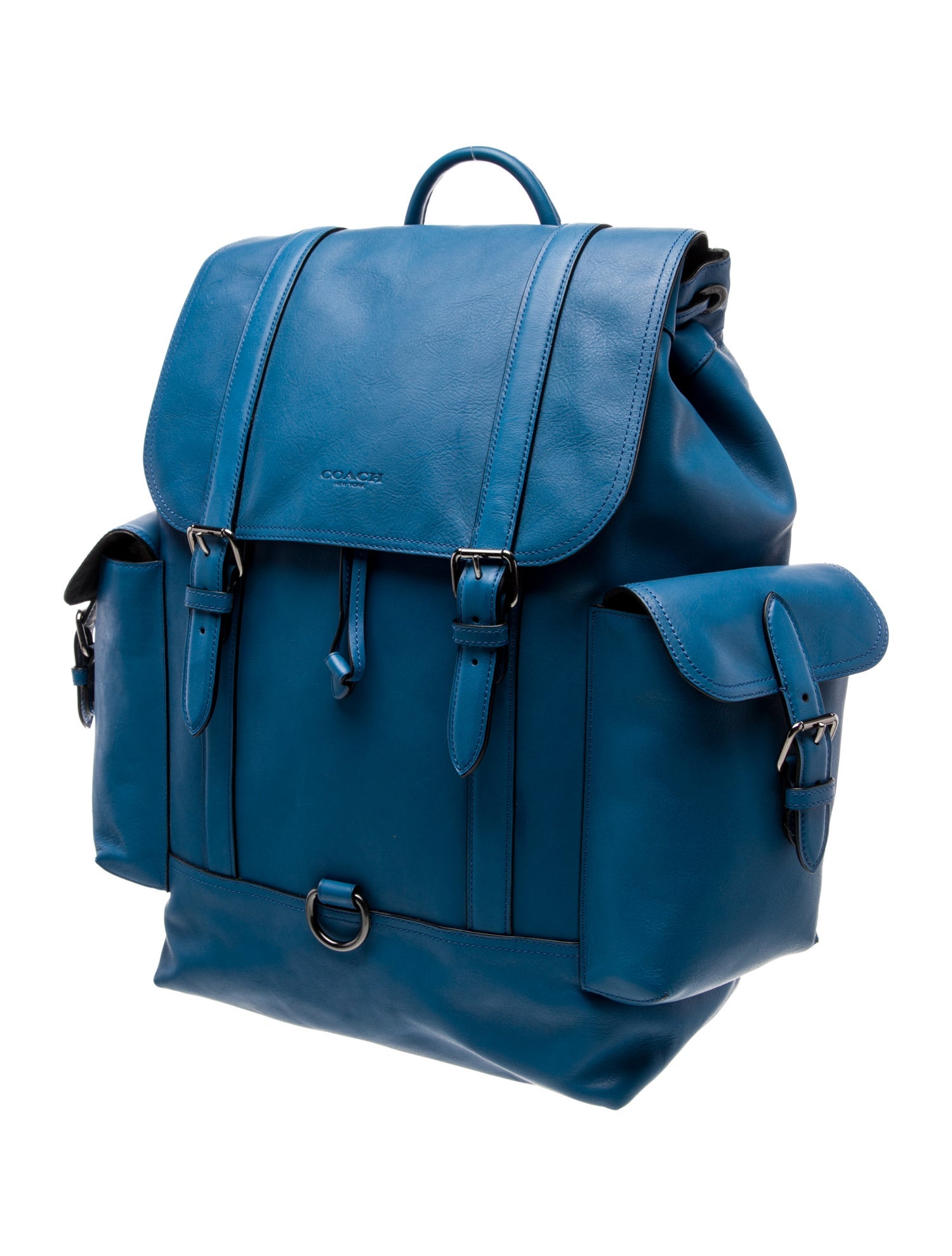 Coach Leather Backpack