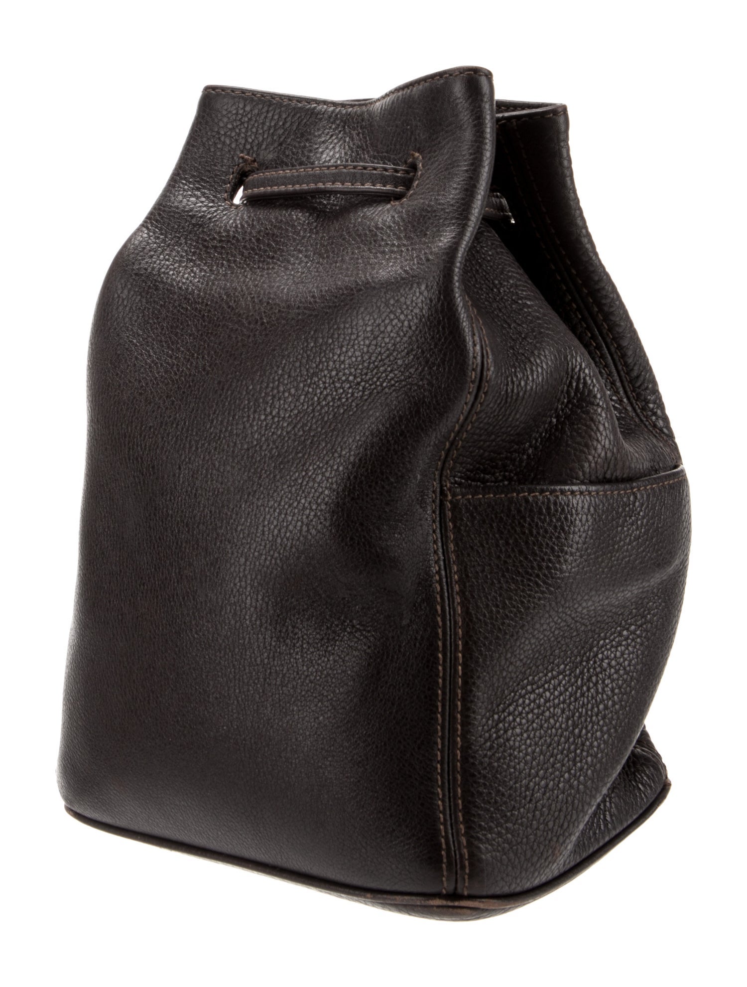 Coach Leather Backpack