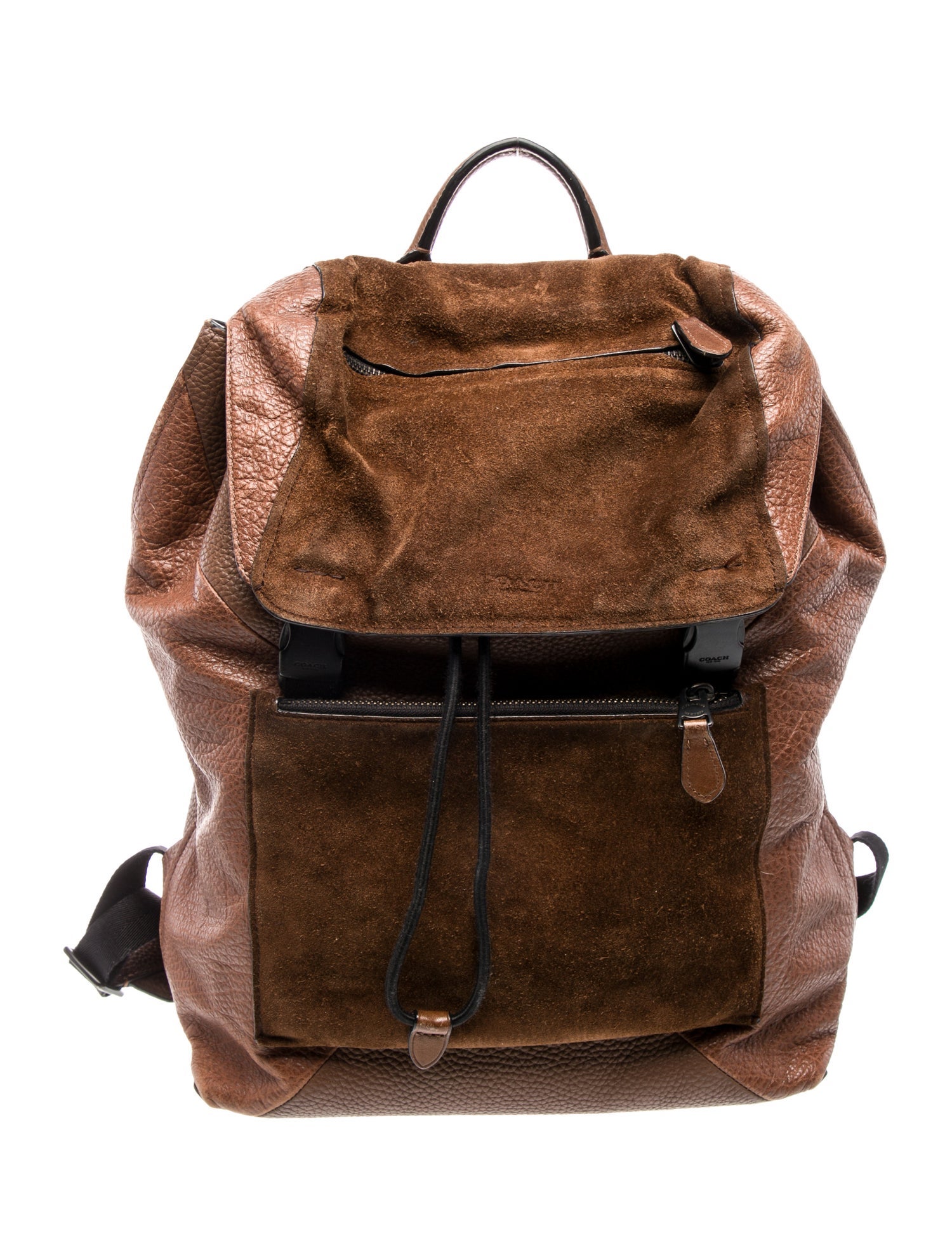 Coach Leather Backpack