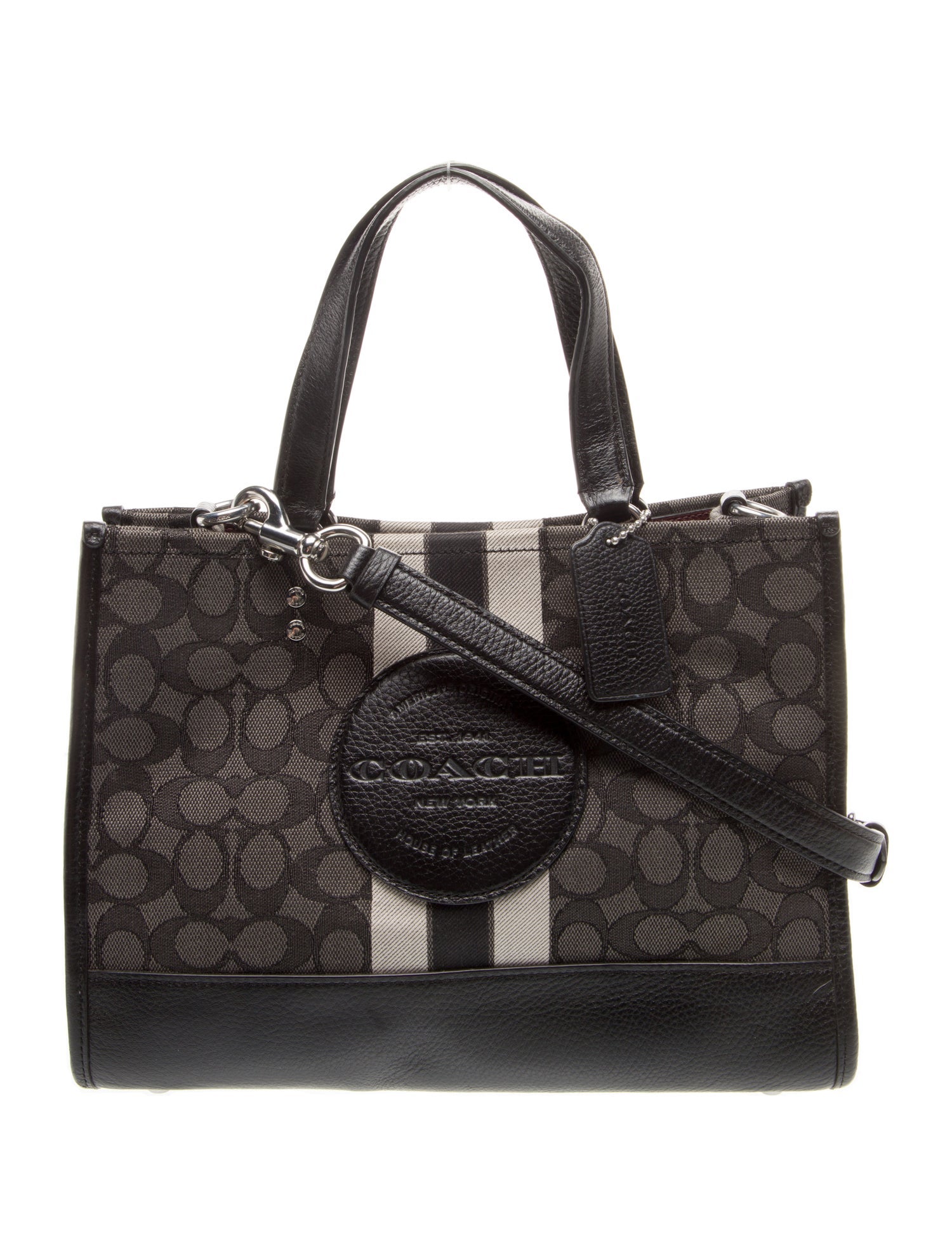 Coach Monogram Top Handle Bag