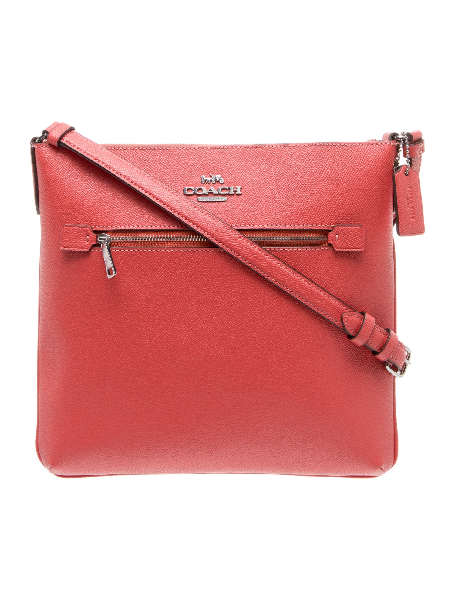 Coach Leather Messenger Bag