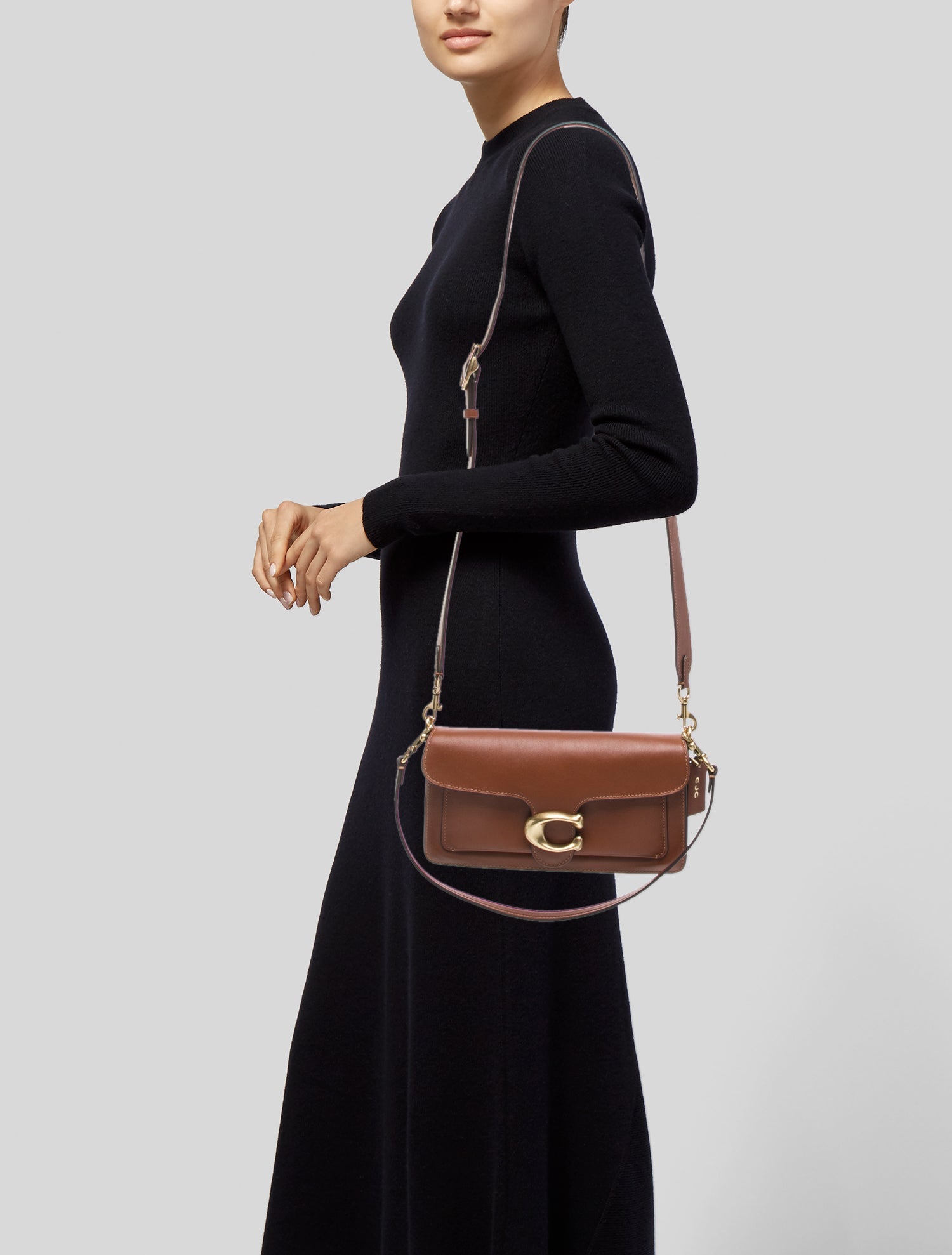 Coach Leather Shoulder Bag w/ Tags