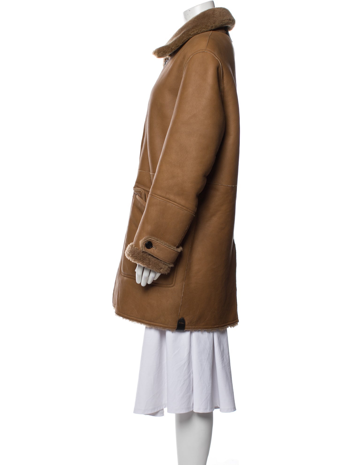 Coach Shearling Fur Coat
