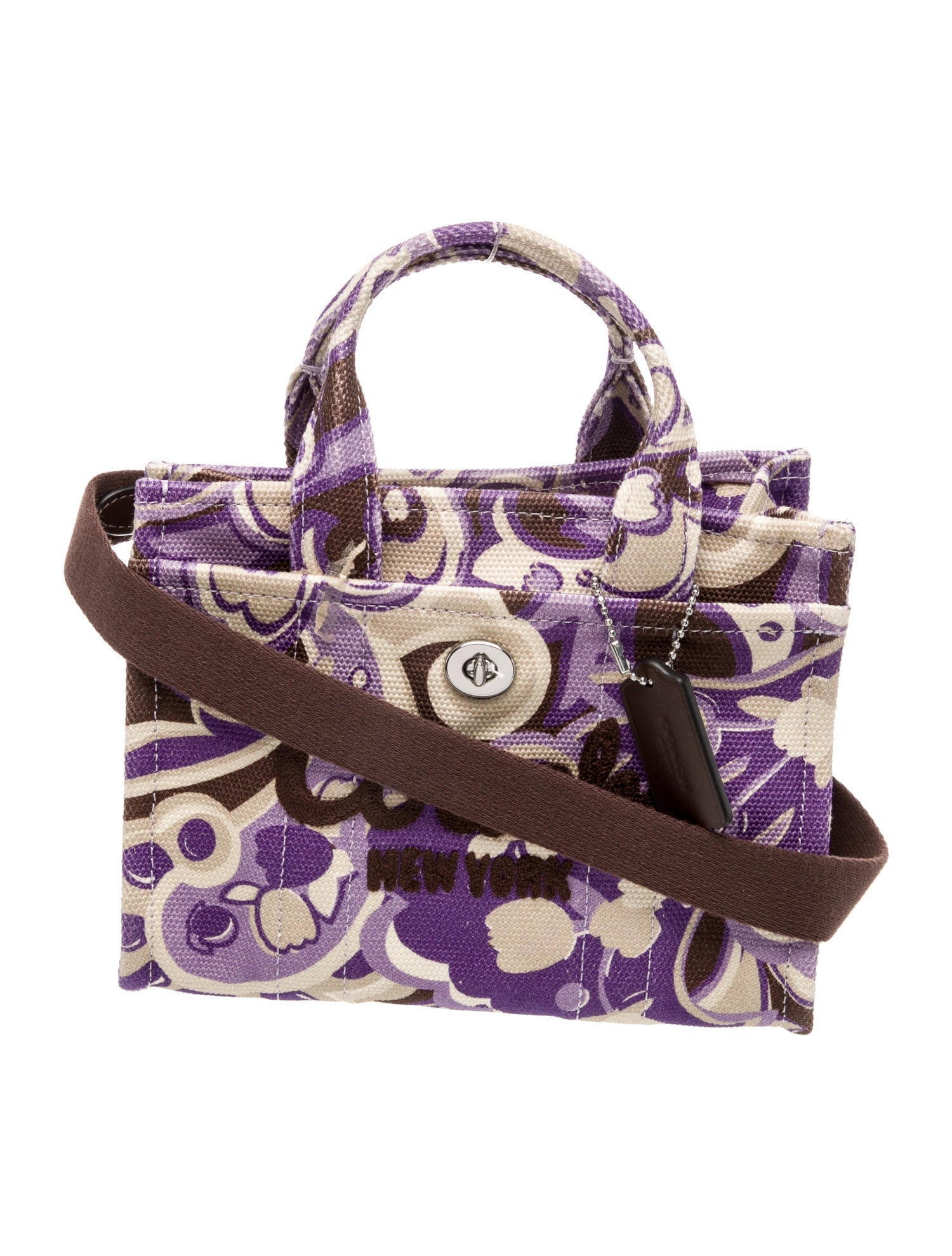 Coach Canvas Top Handle Bag