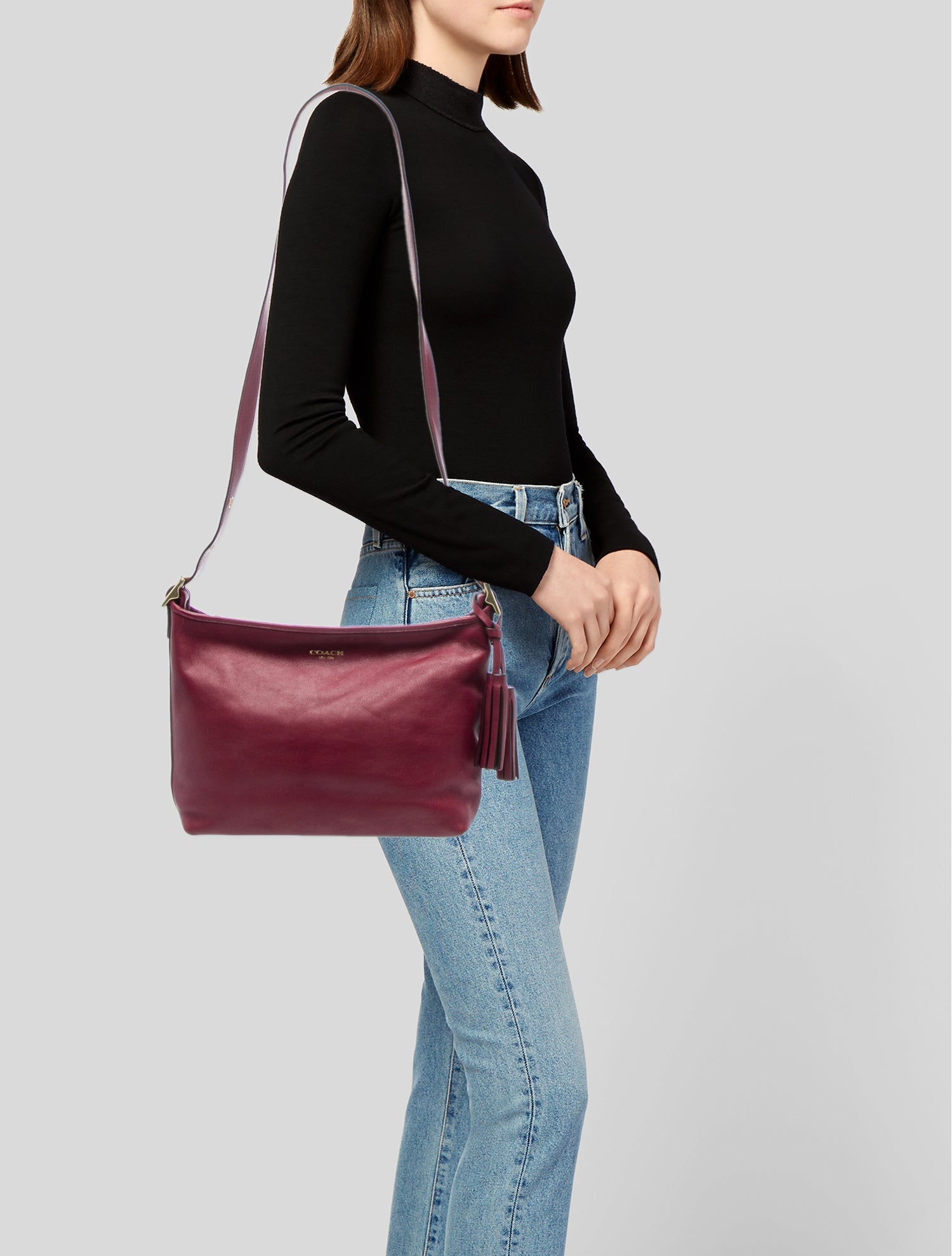 Coach Leather Crossbody Bag