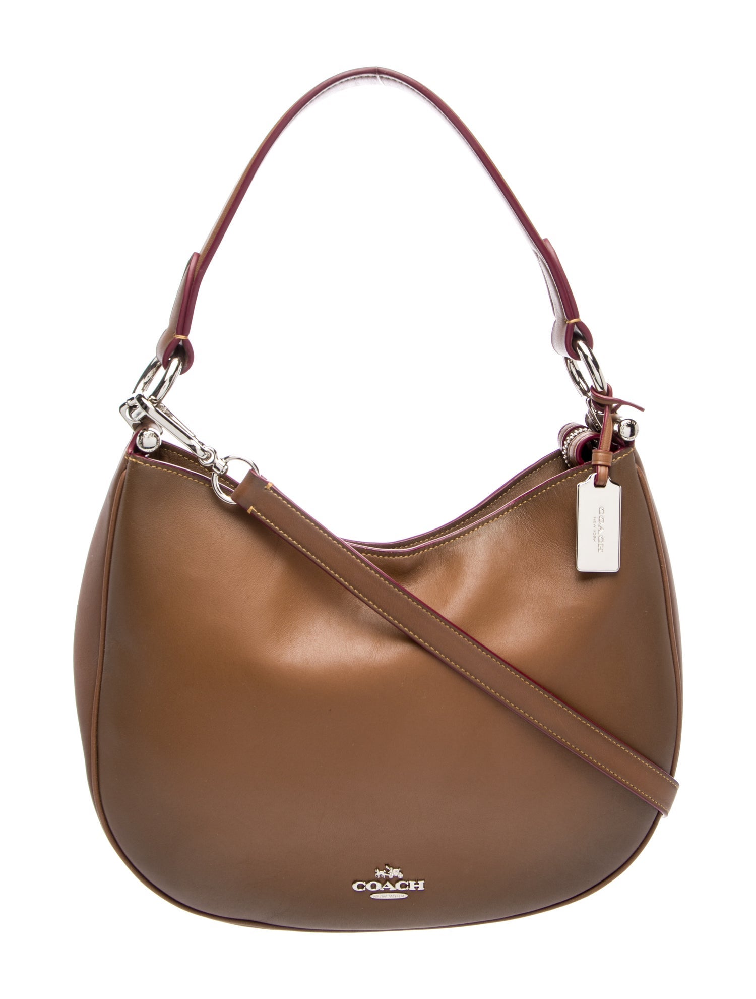 Coach Leather Shoulder Bag