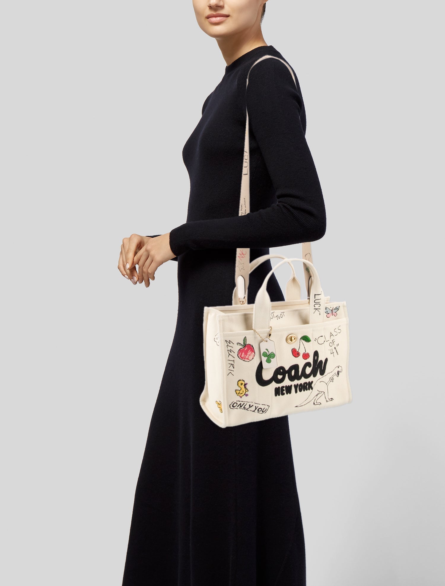 Coach Canvas Shoulder Bag