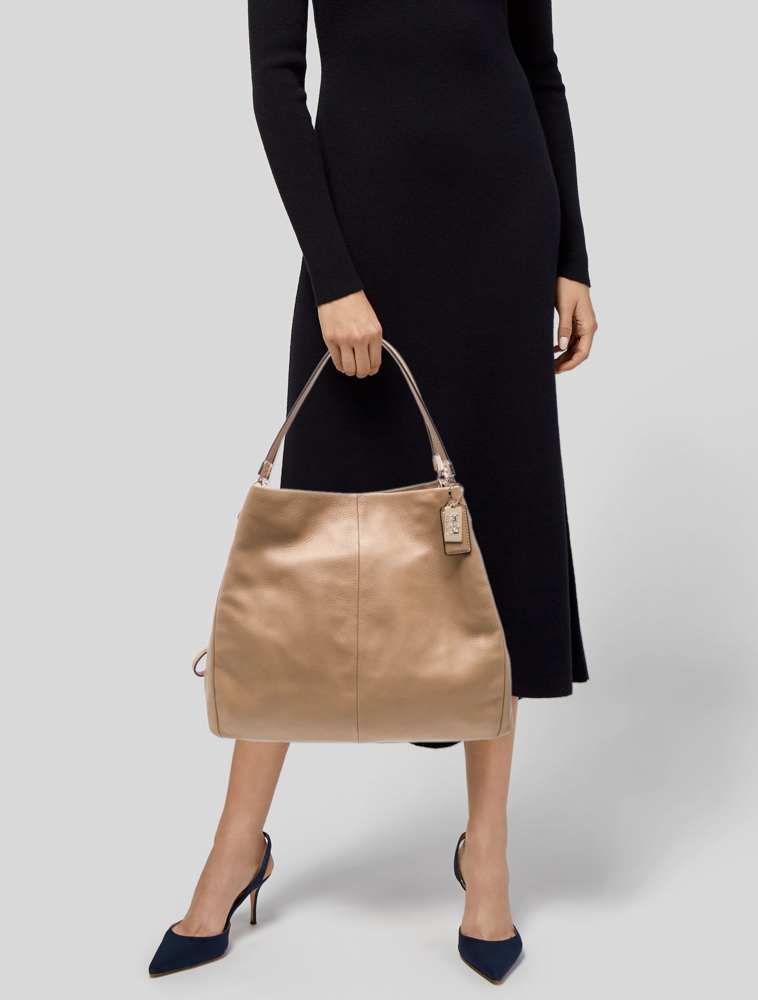 Coach Leather Shoulder Bag w/ Tags