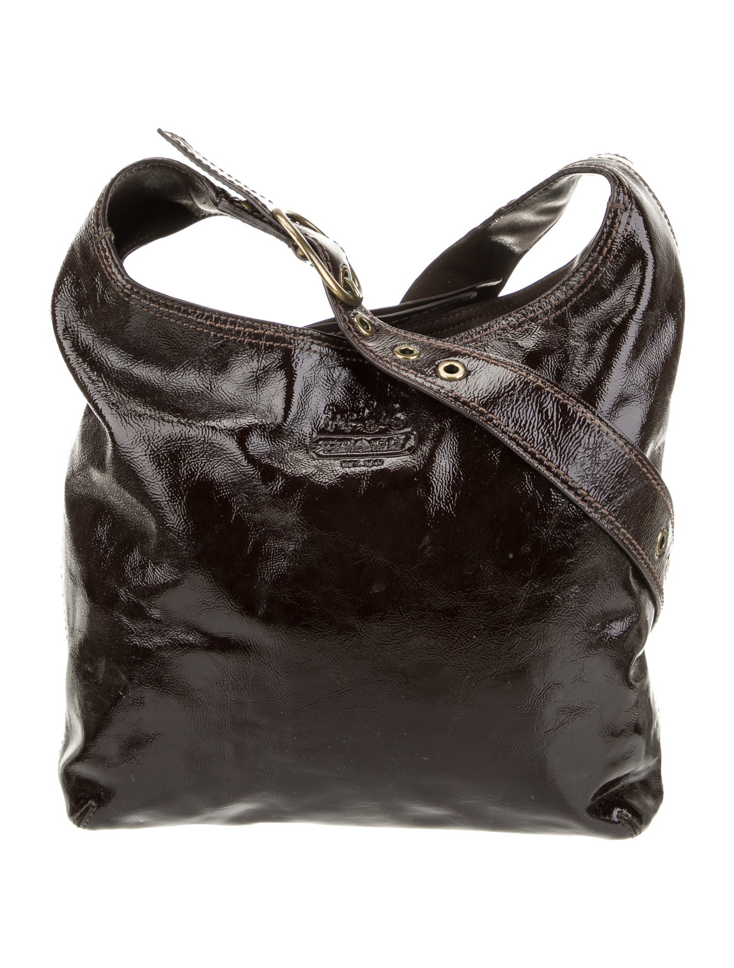 Coach Patent Leather Crossbody Bag