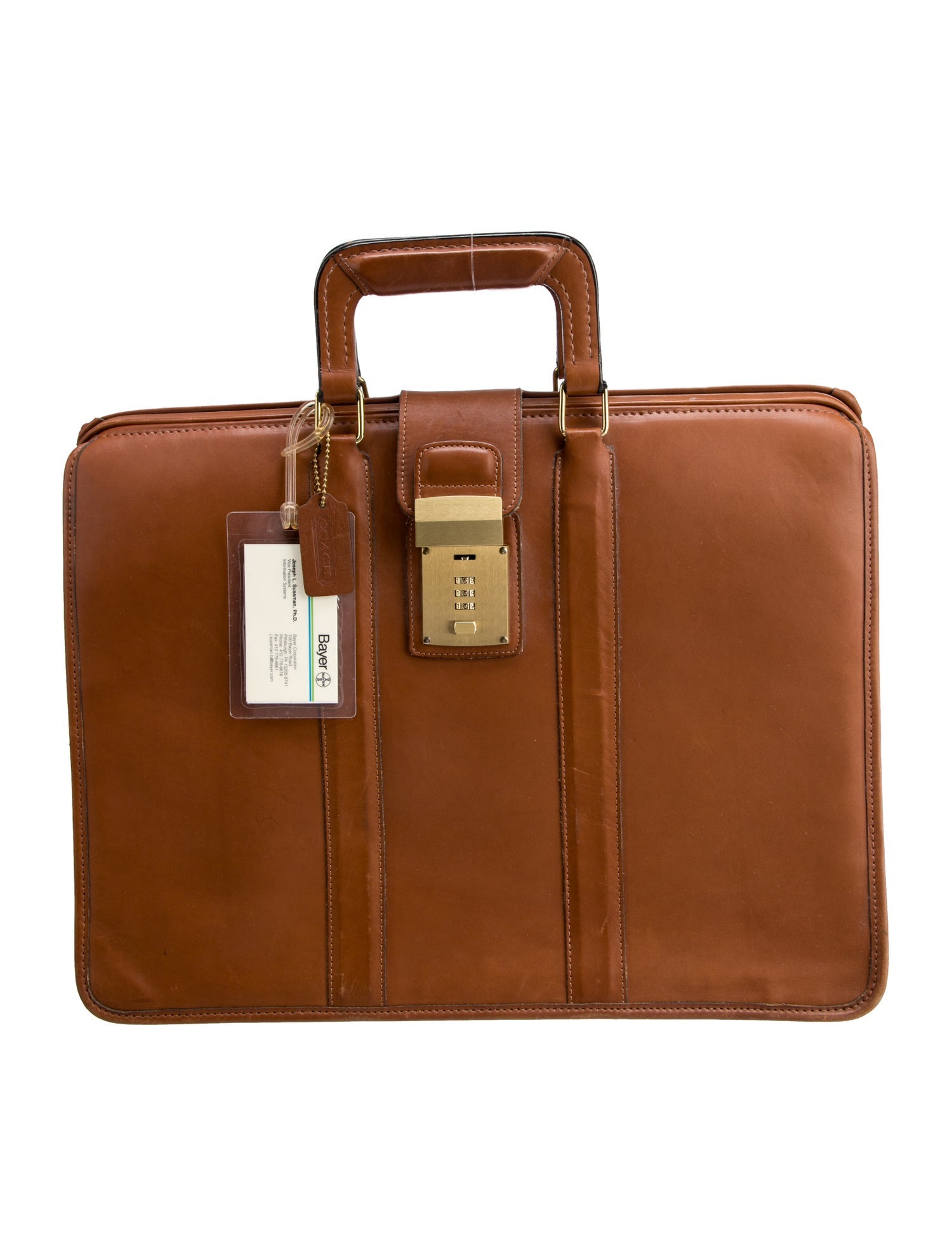 Coach Leather Briefcase