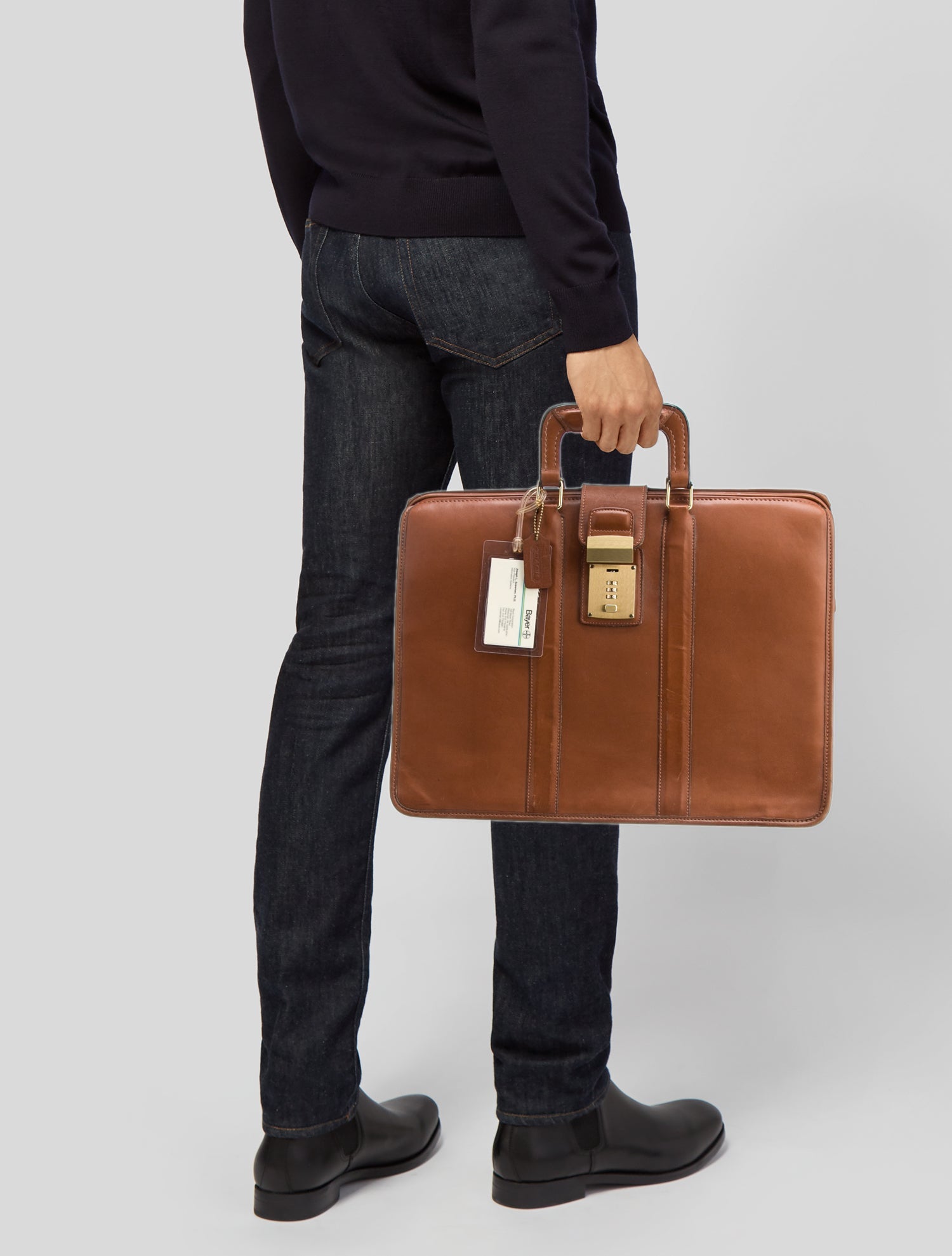 Coach Leather Briefcase