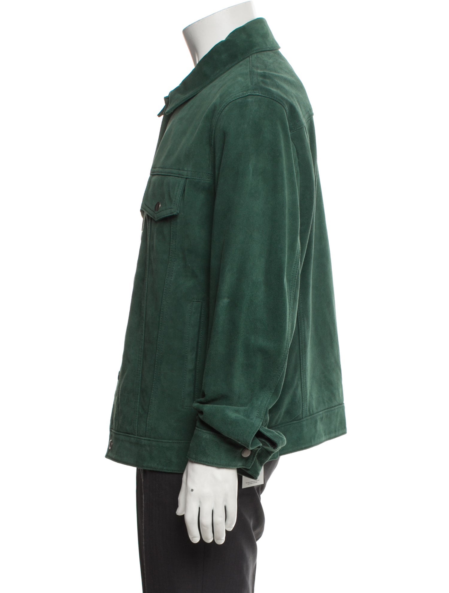 Coach Suede Trucker Jacket