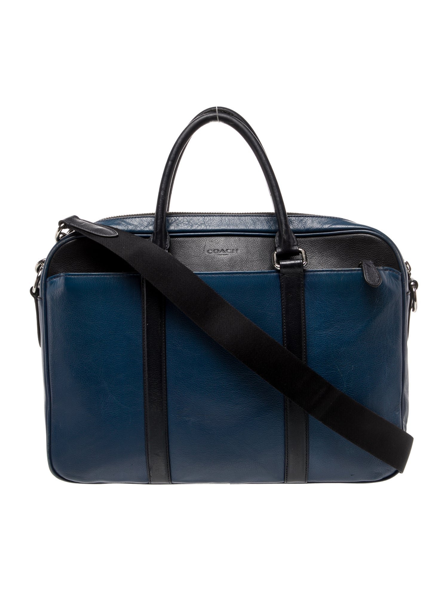 Coach Leather Messenger Bag