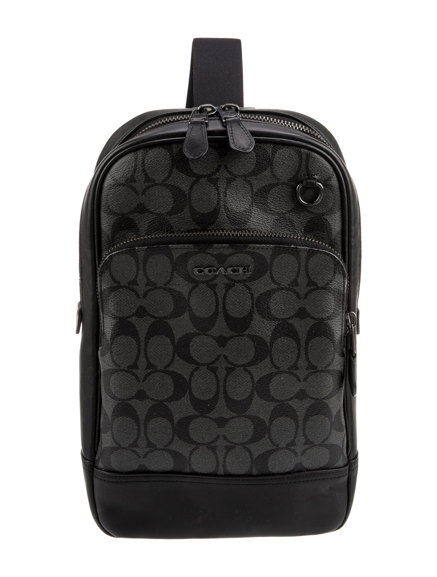 Coach Leather Backpack