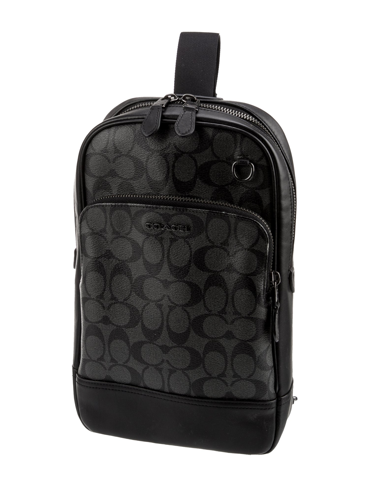 Coach Leather Backpack