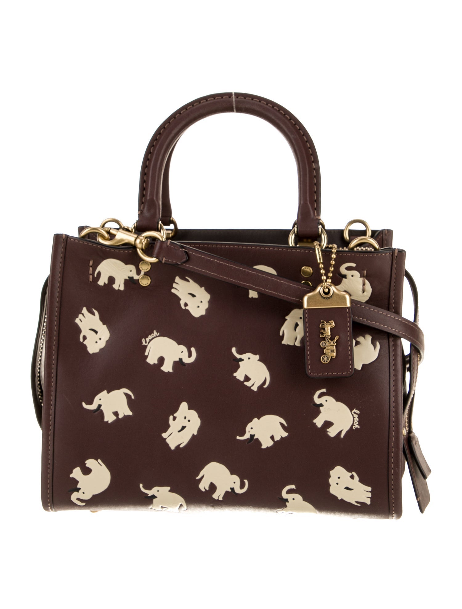 Coach Leather Shoulder Bag