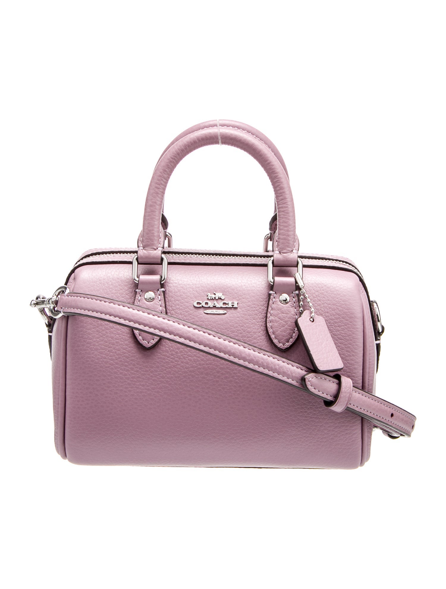 Coach Leather Top Handle Bag w/ Tags