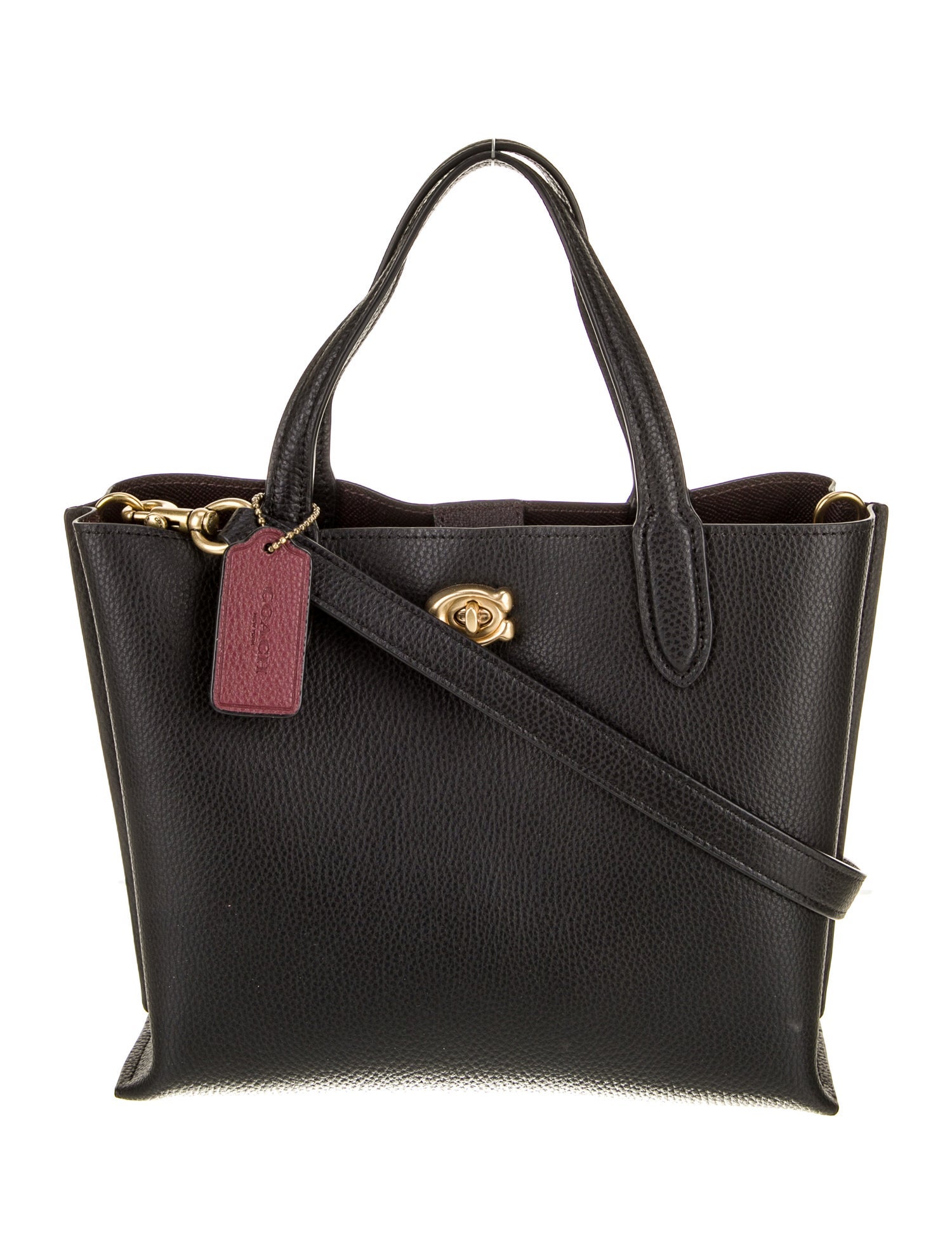 Coach Leather Shoulder Bag