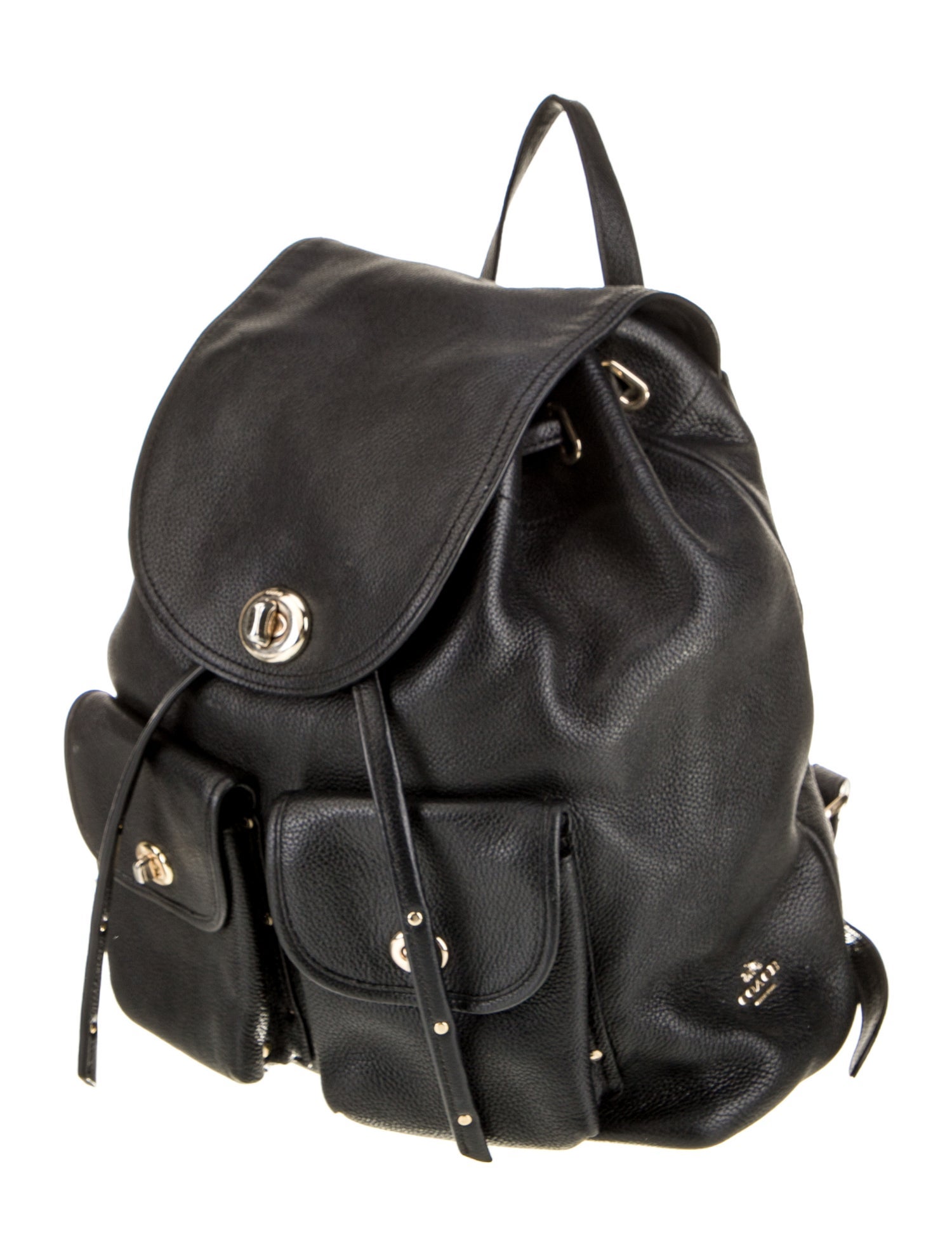 Coach Leather Backpack