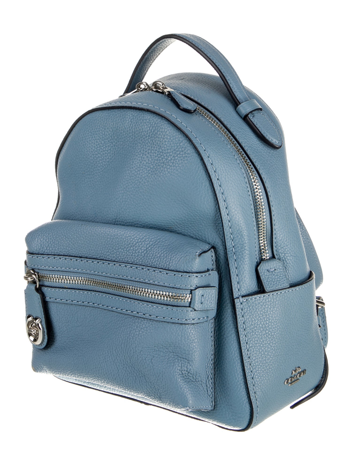 Coach Leather Backpack