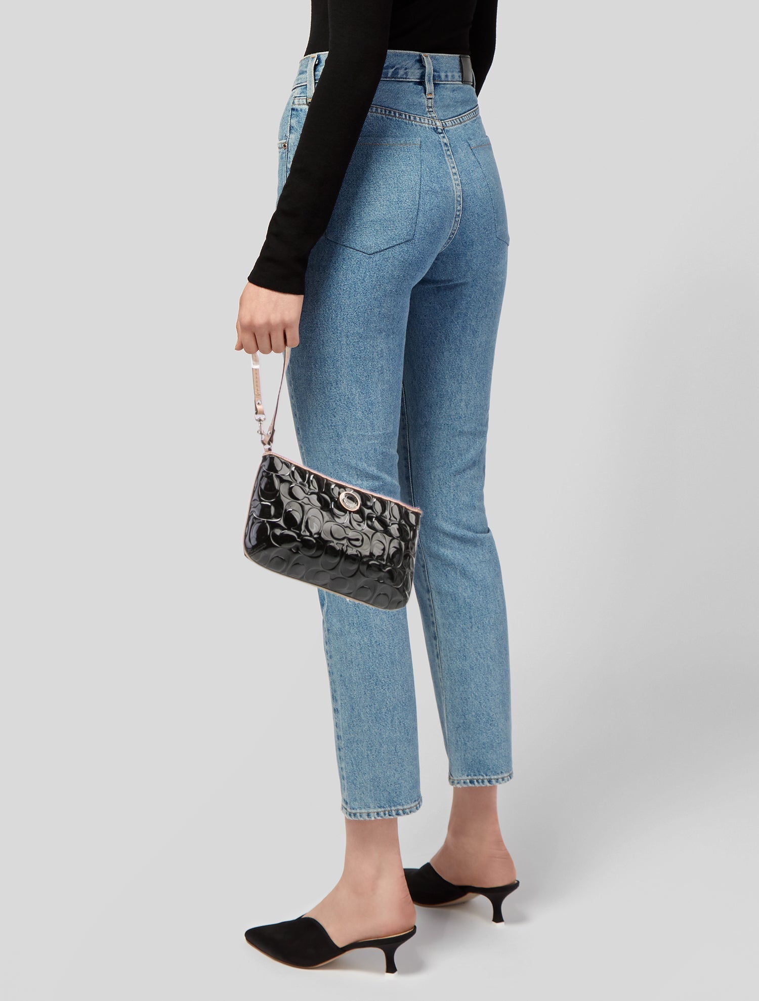 Coach Patent Leather Clutch