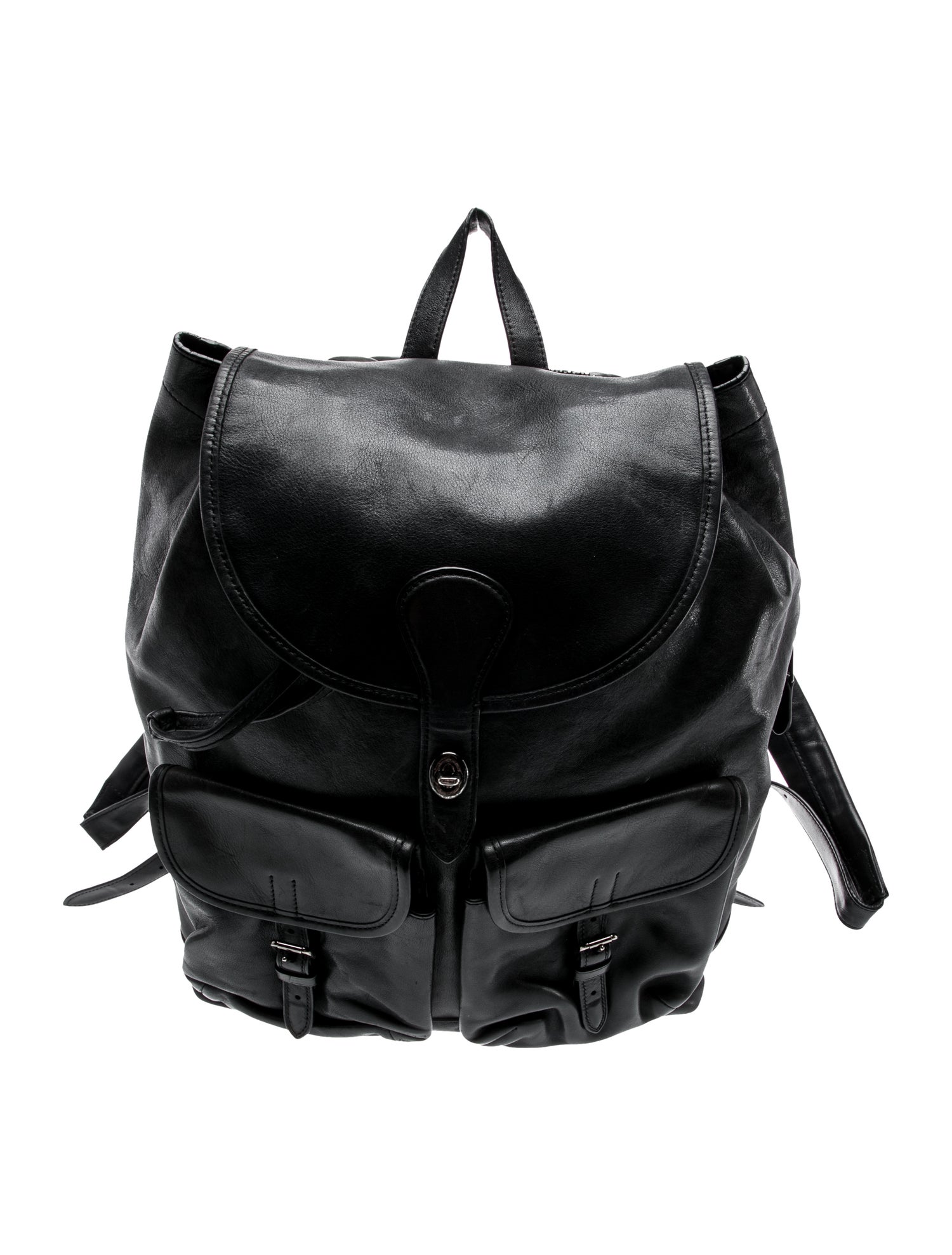 Coach Leather Backpack
