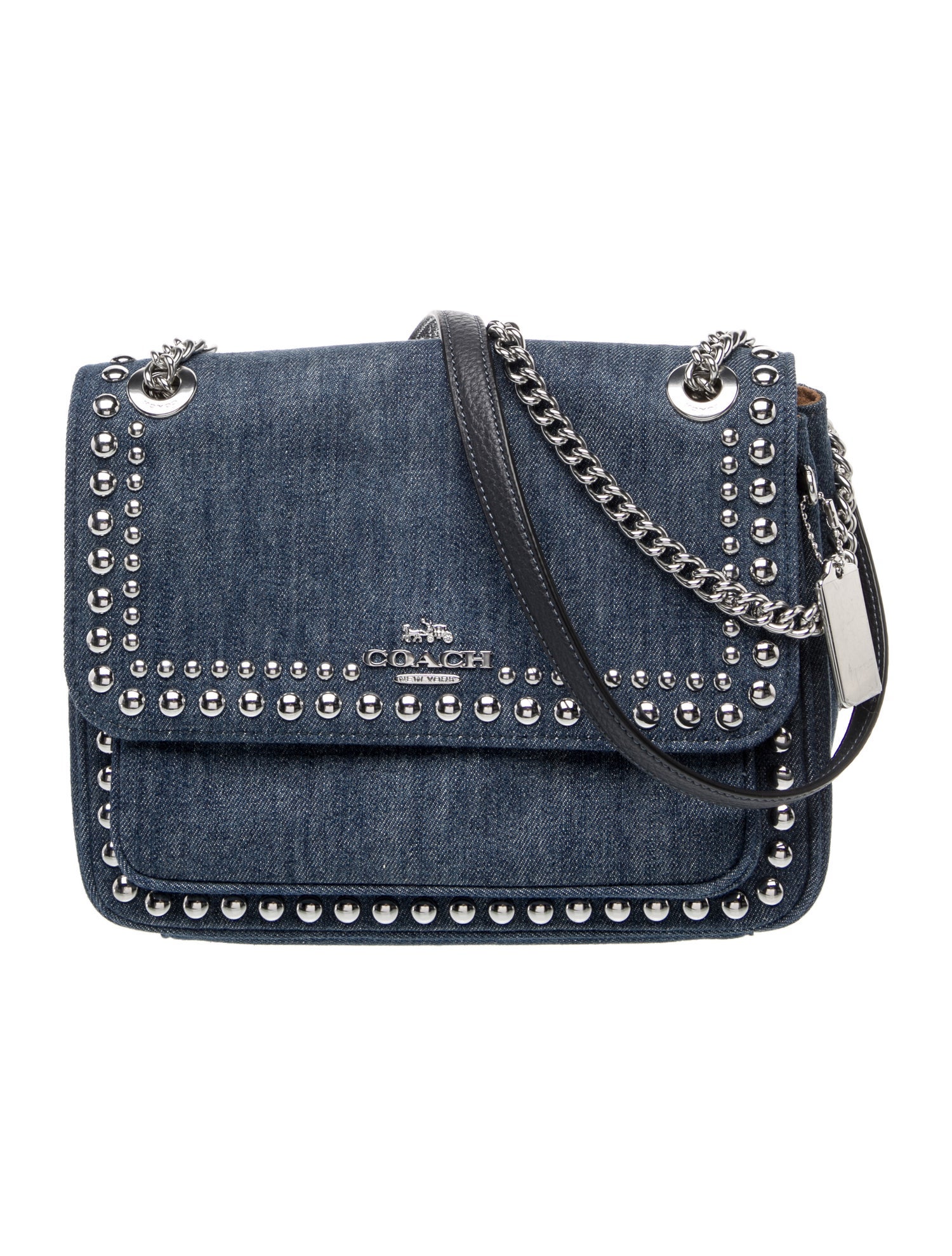 Coach Denim Shoulder Bag w/ Tags