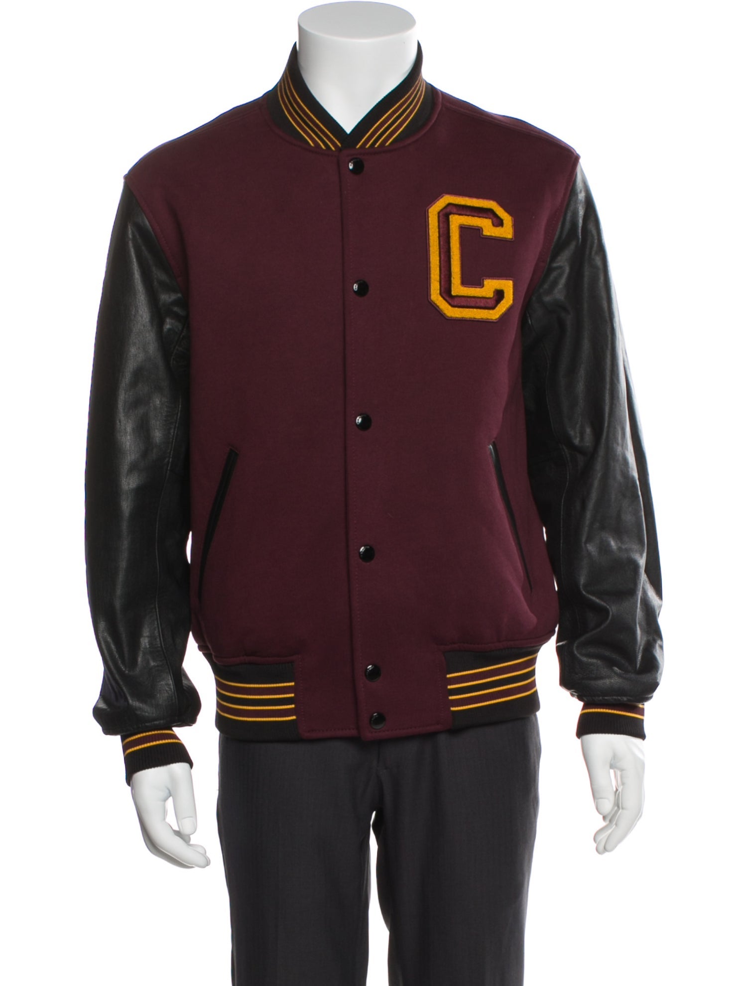 Coach Striped Varsity Jacket