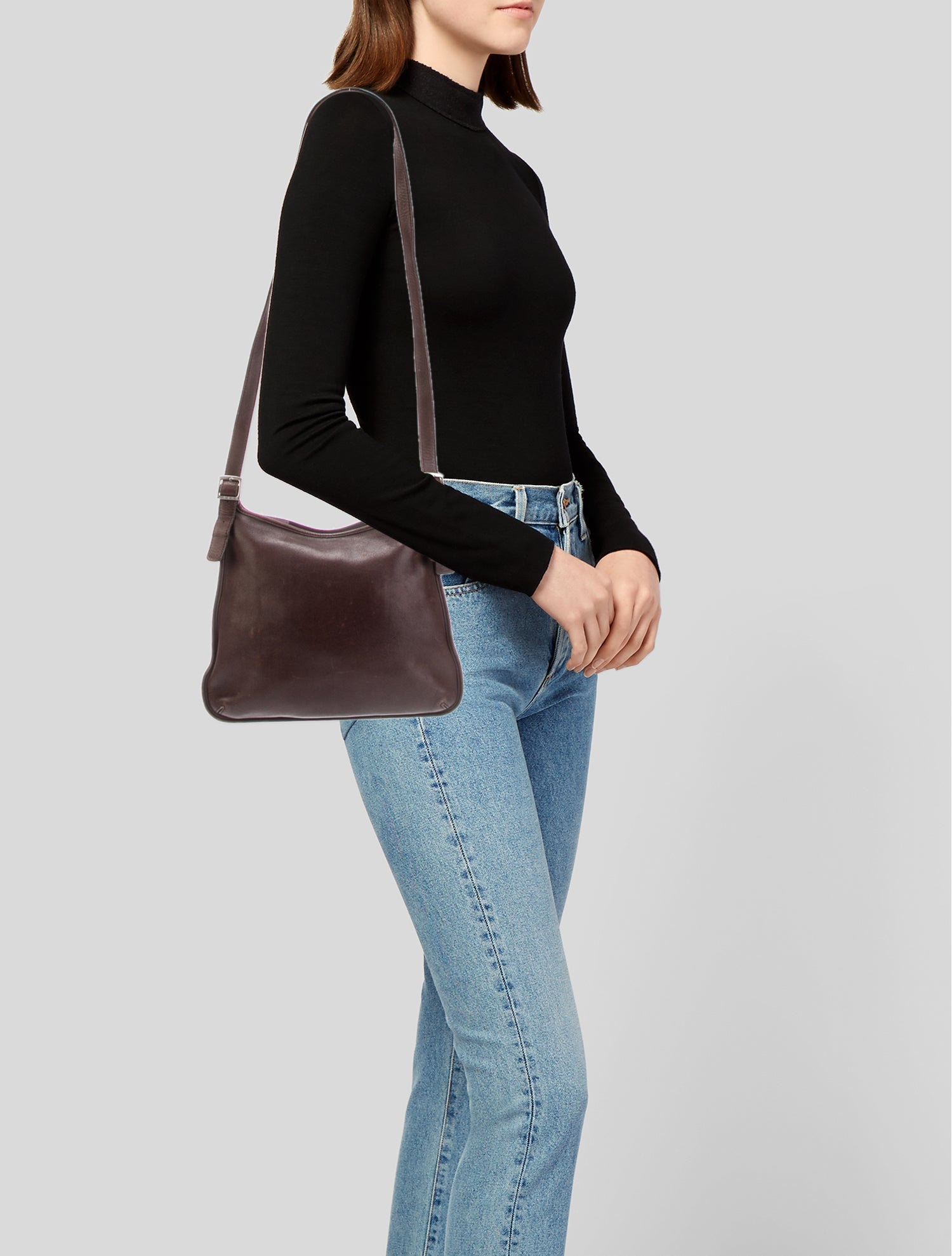 Coach Leather Shoulder Bag