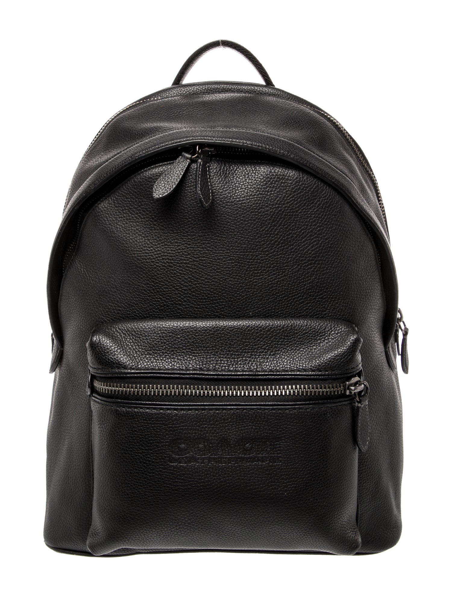 Coach Leather Backpack
