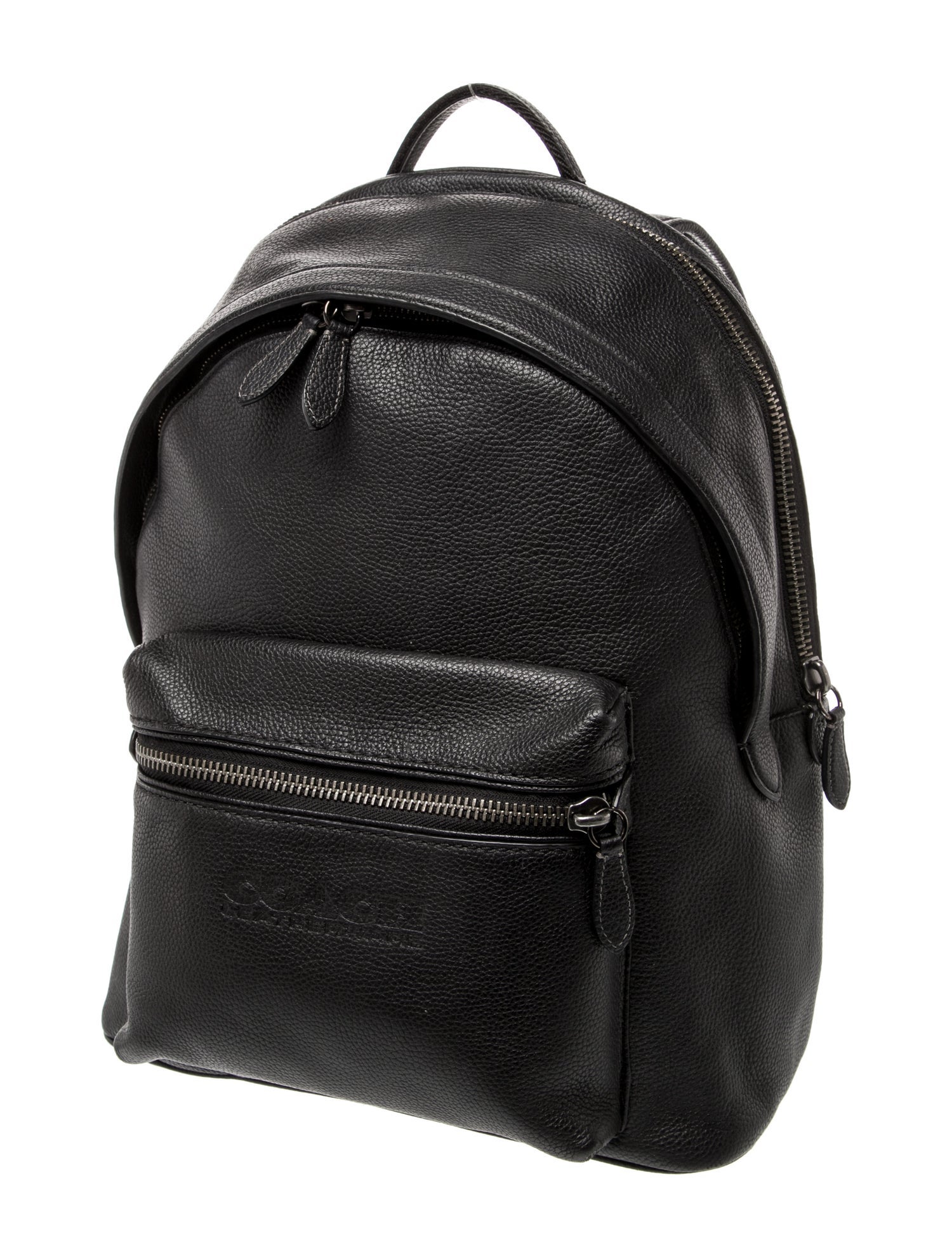 Coach Leather Backpack