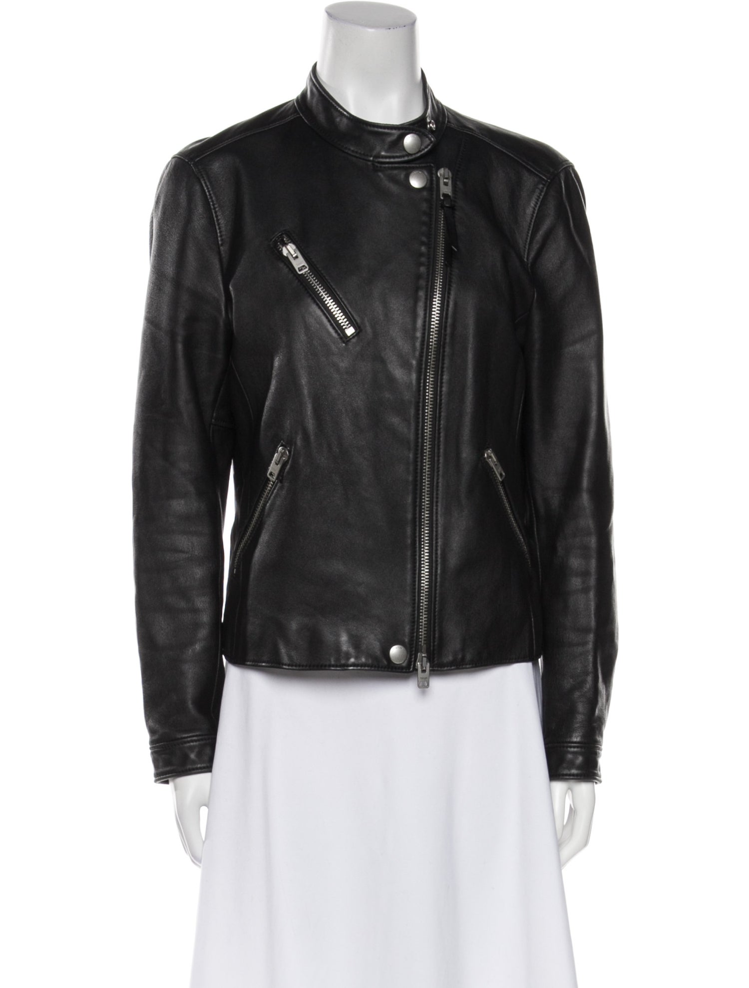 Coach Leather Biker Jacket