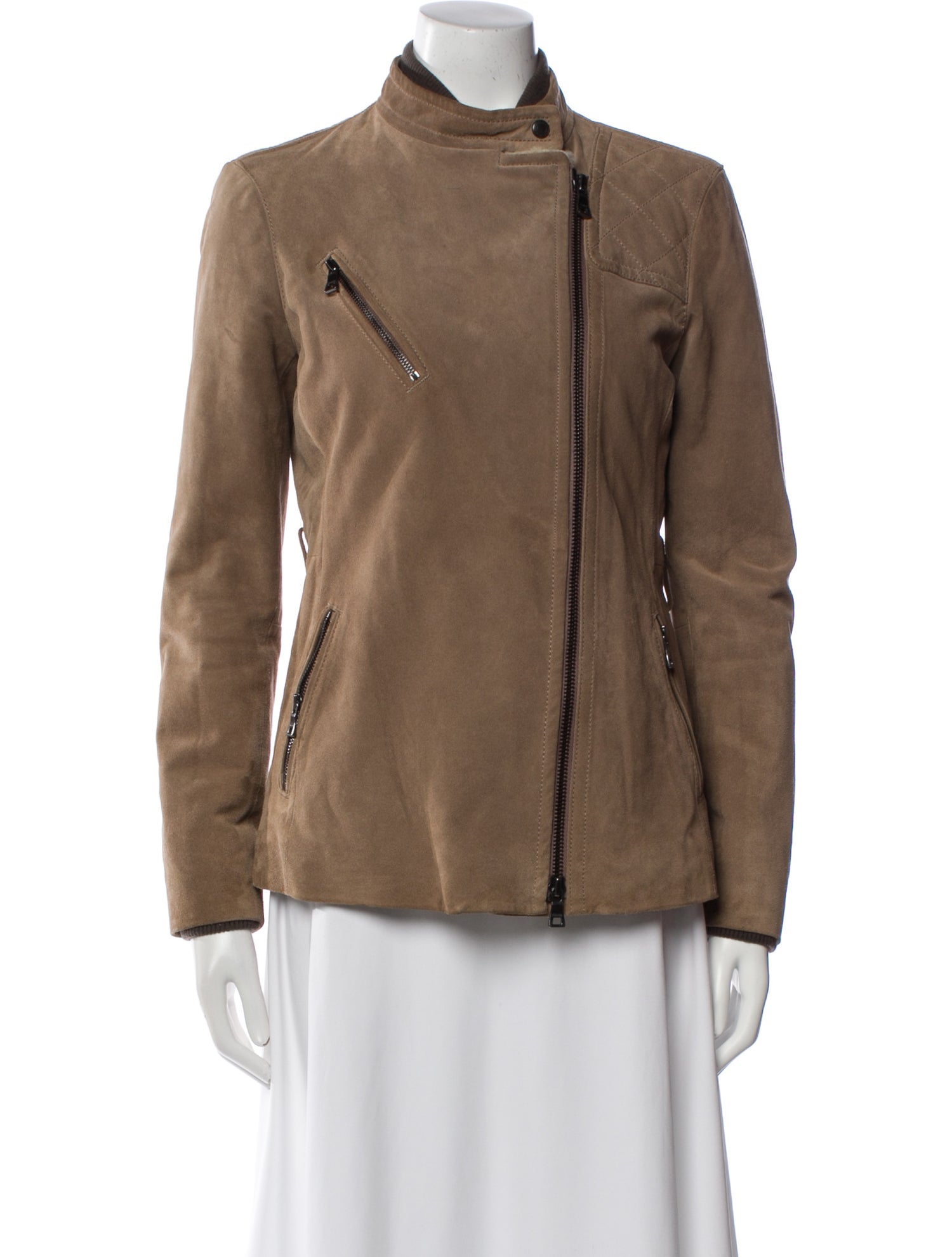 Coach Suede Biker Jacket