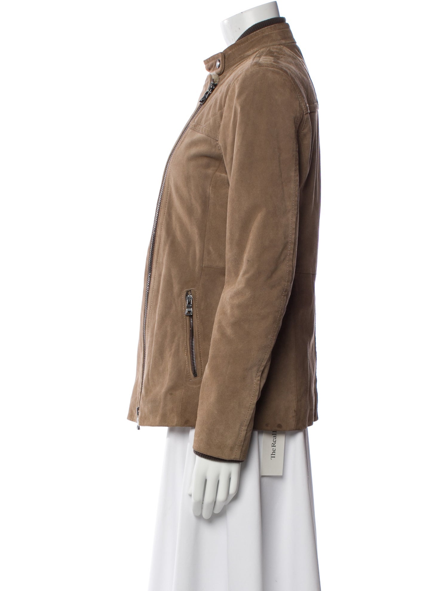 Coach Suede Biker Jacket