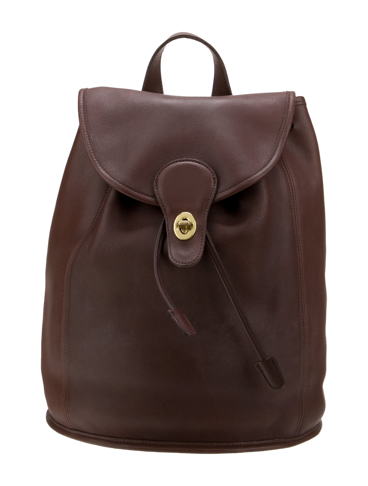 Coach Leather Backpack