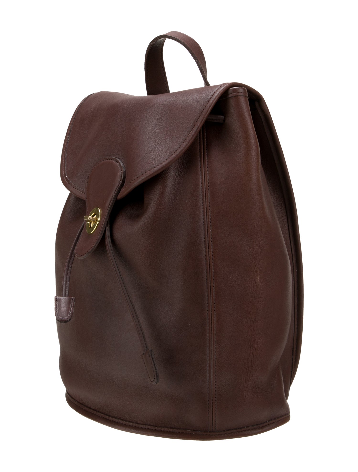Coach Leather Backpack
